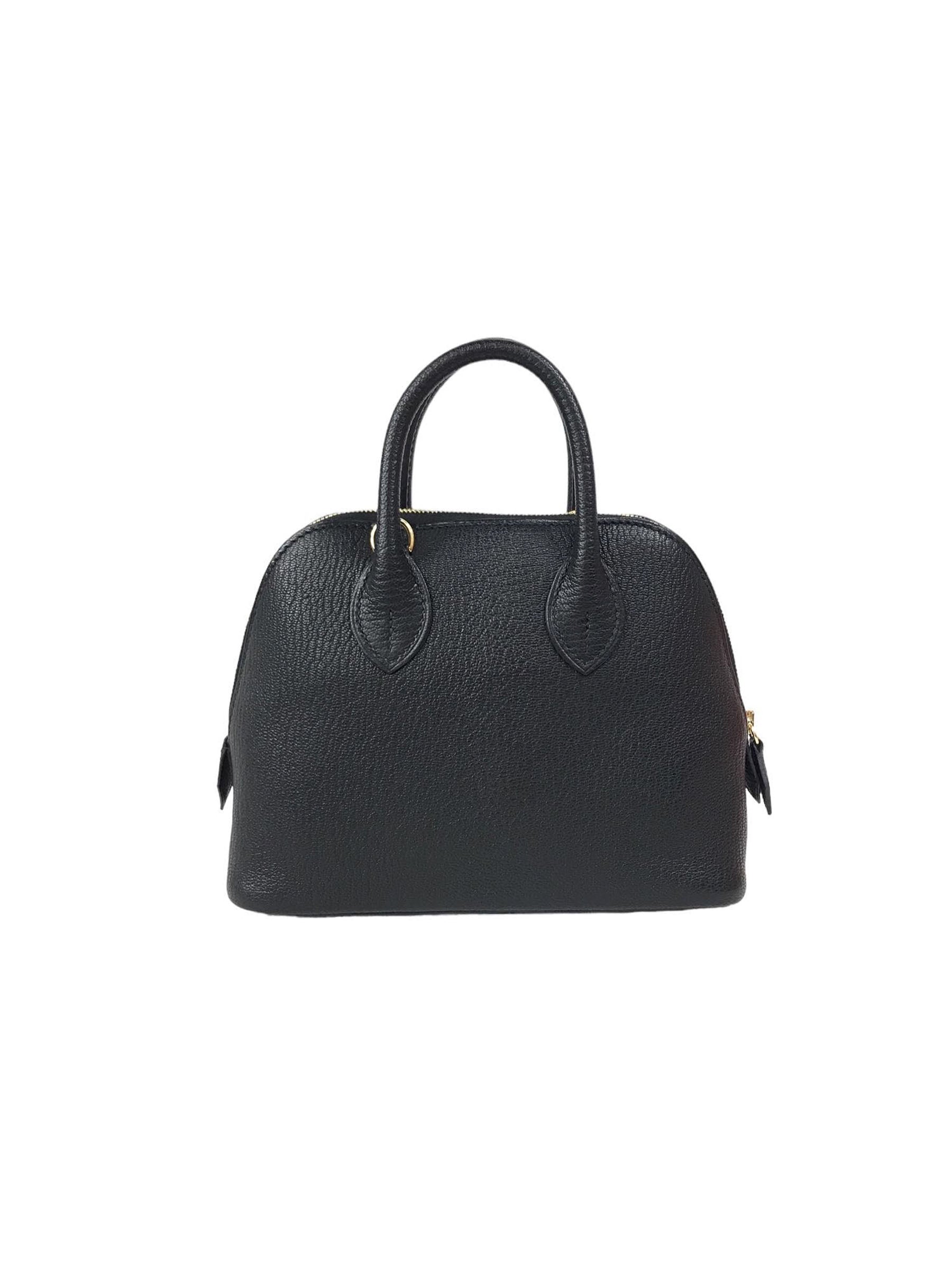 Black Chevre Mysore Bolide 1923 Mini Bag