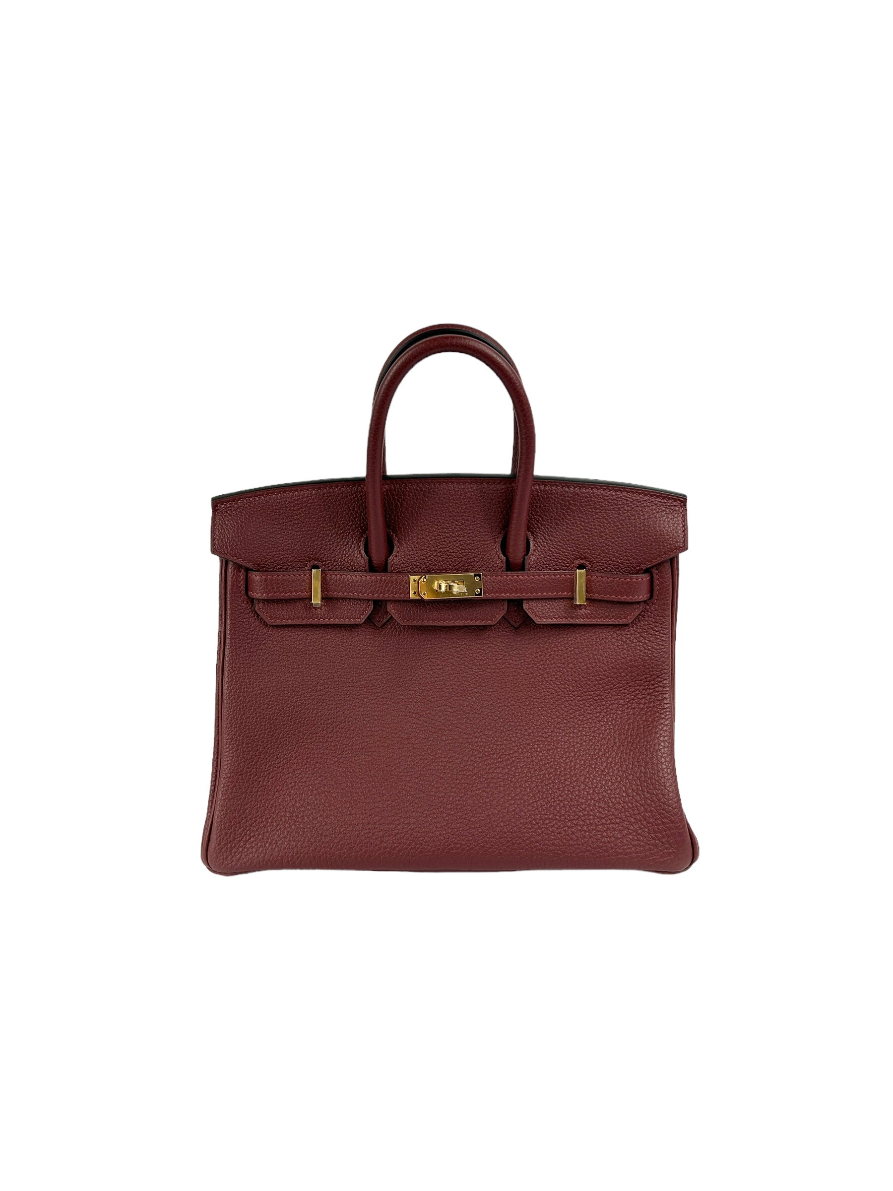 Bordeaux Togo Birkin 25 w/GHW-SOLD ON LAYAWAY