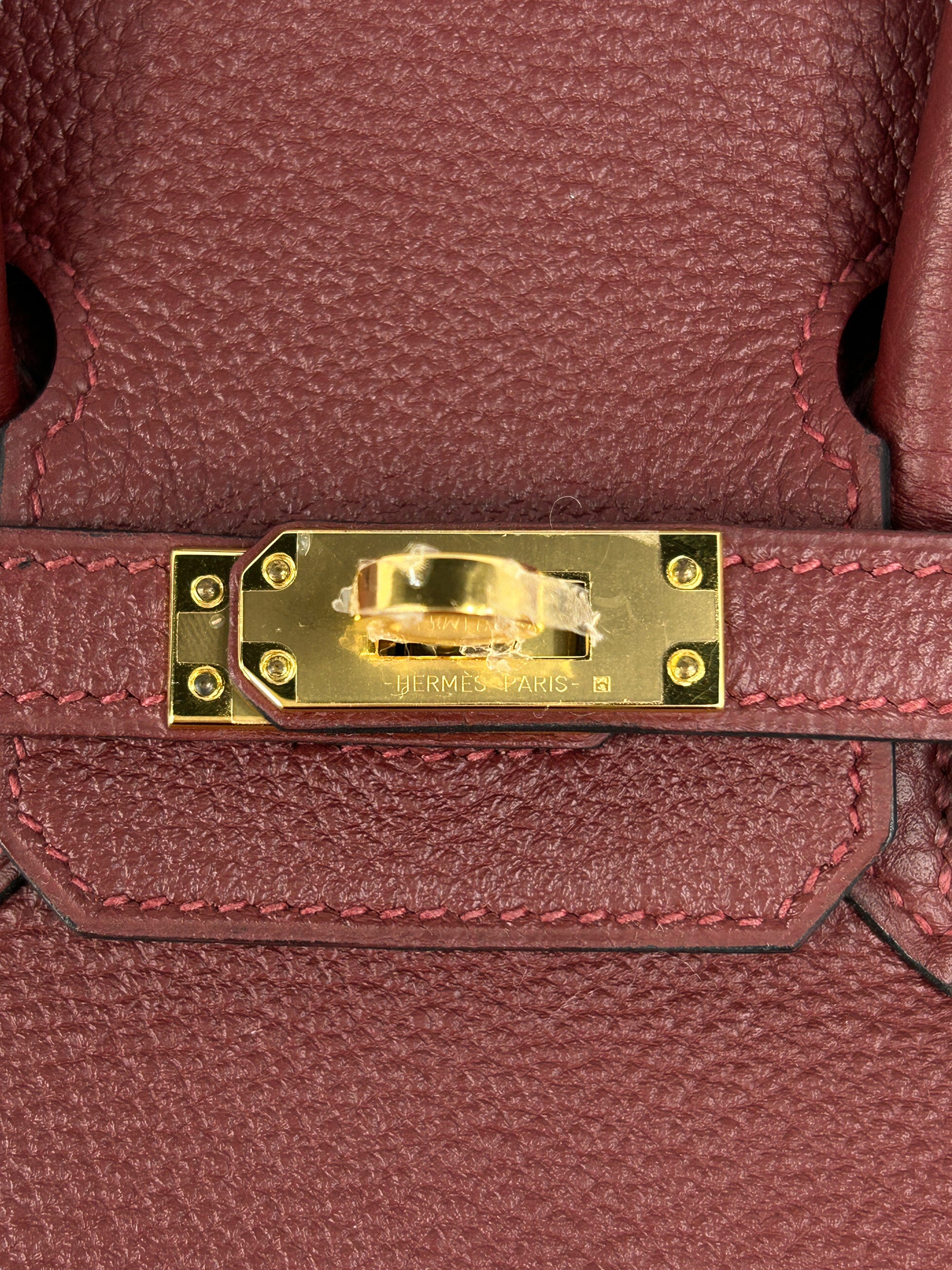 Bordeaux Togo Birkin 25 w/GHW-SOLD ON LAYAWAY