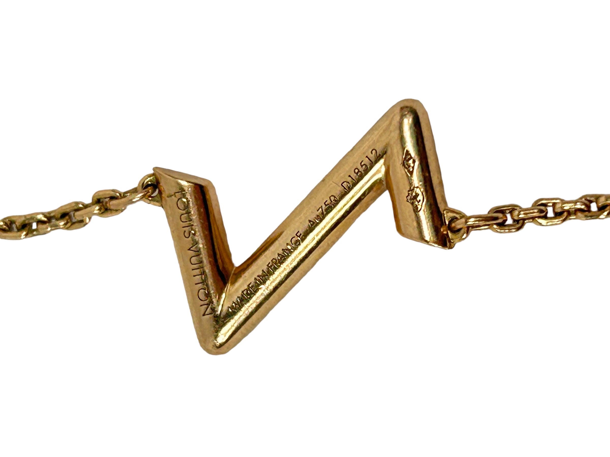 18K Rose Gold Volt Upside Down Bracelet