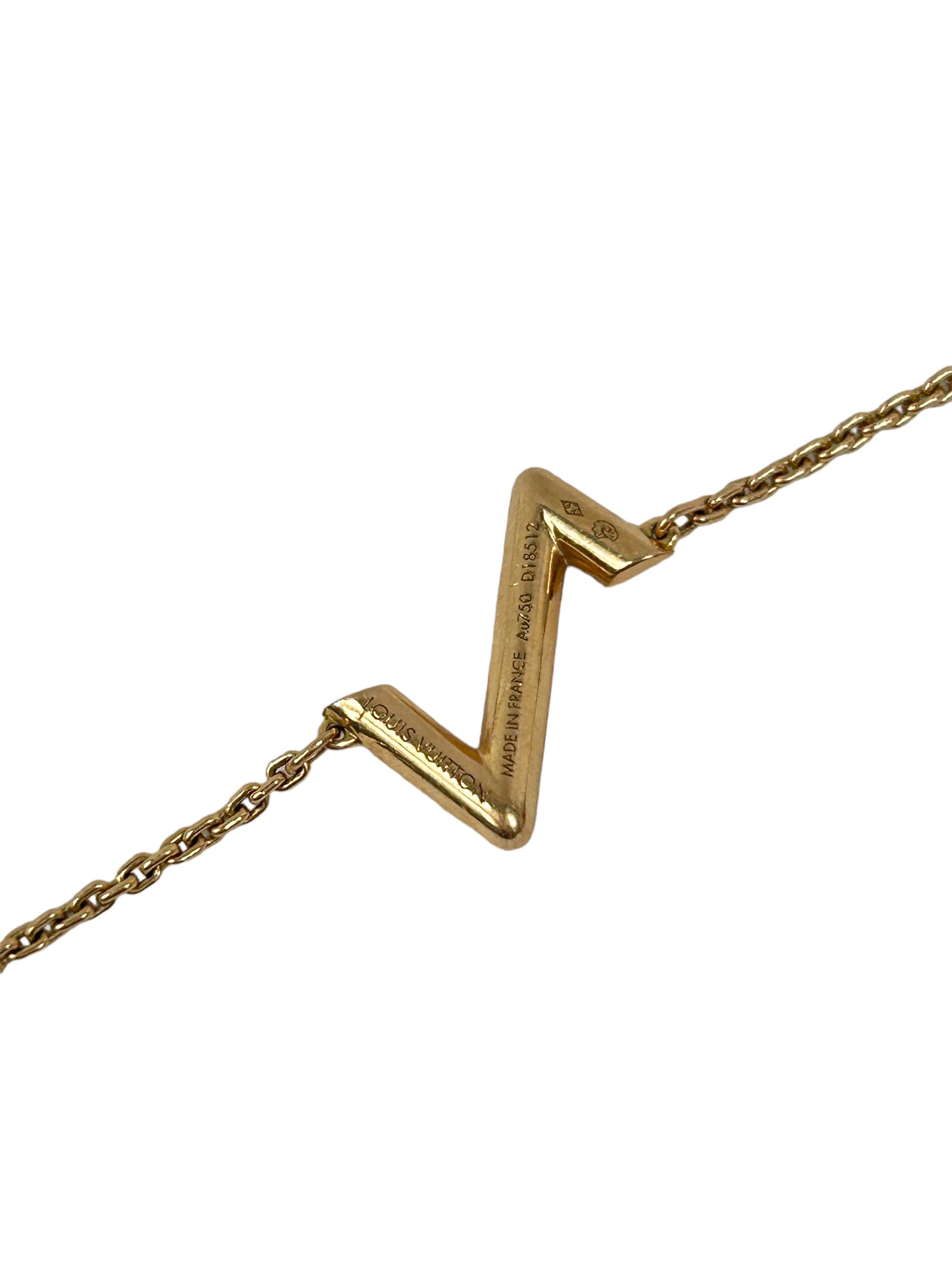 18K Rose Gold Volt Upside Down Bracelet