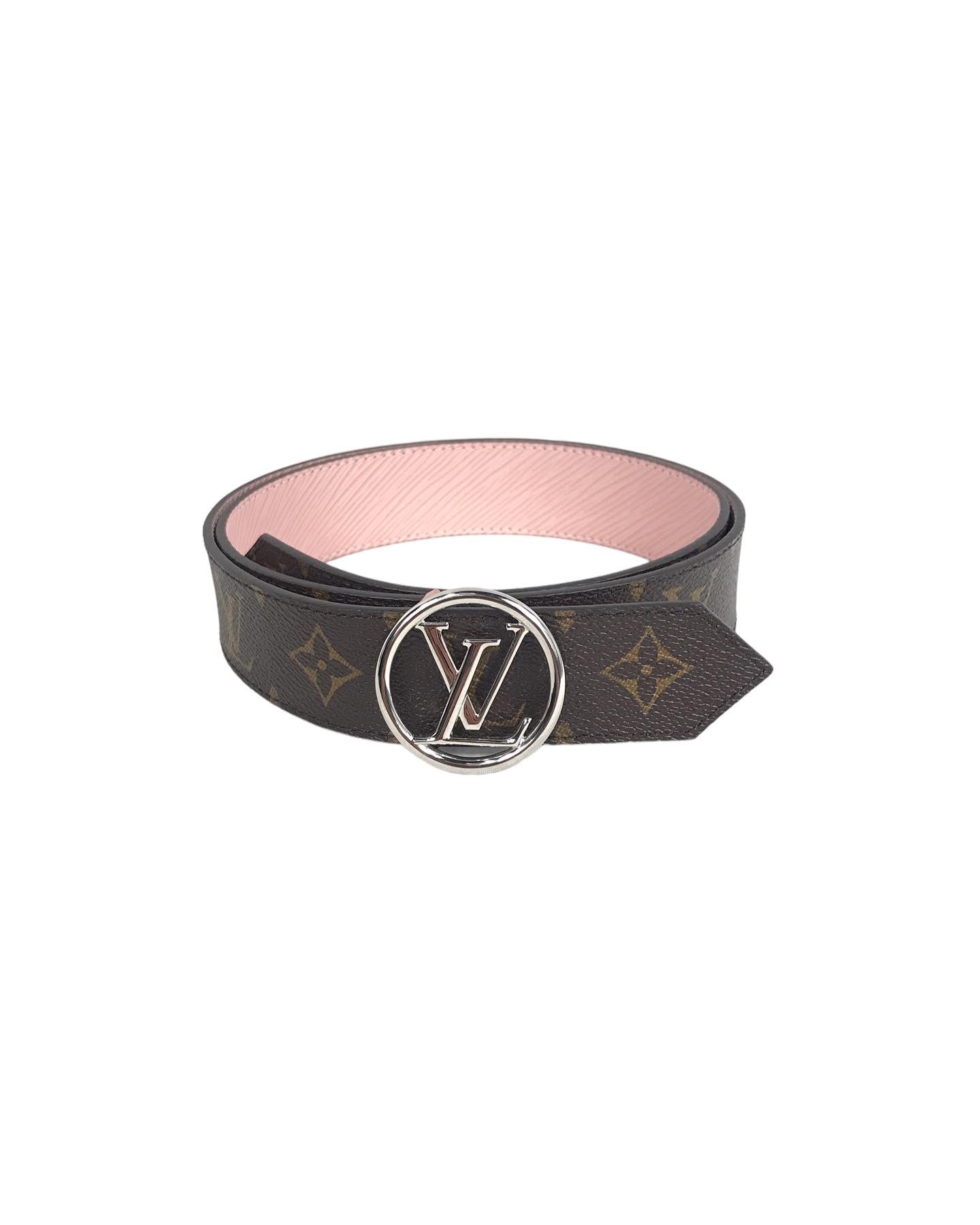 Louis vuitton deals belt pink