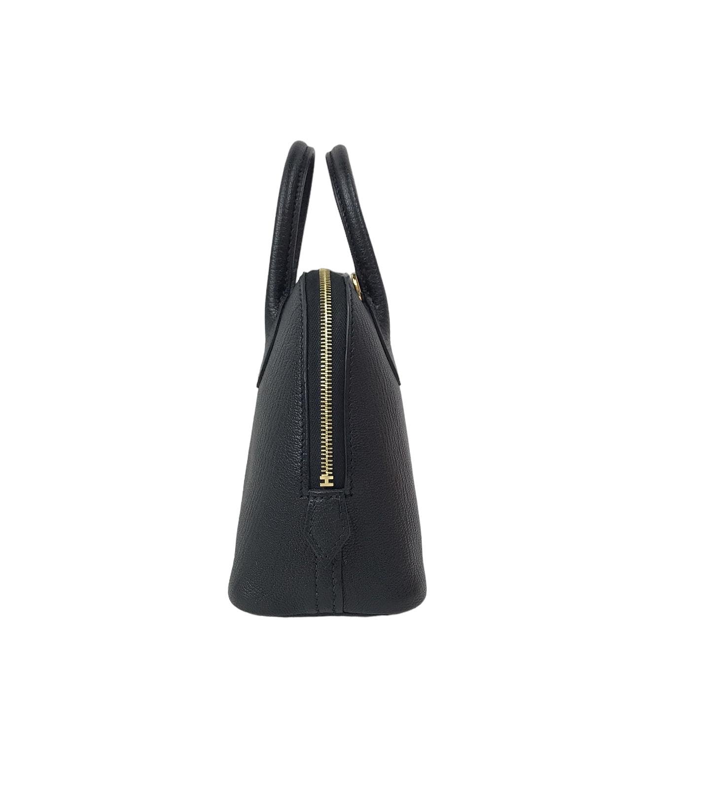Black Chevre Mysore Bolide 1923 Mini Bag