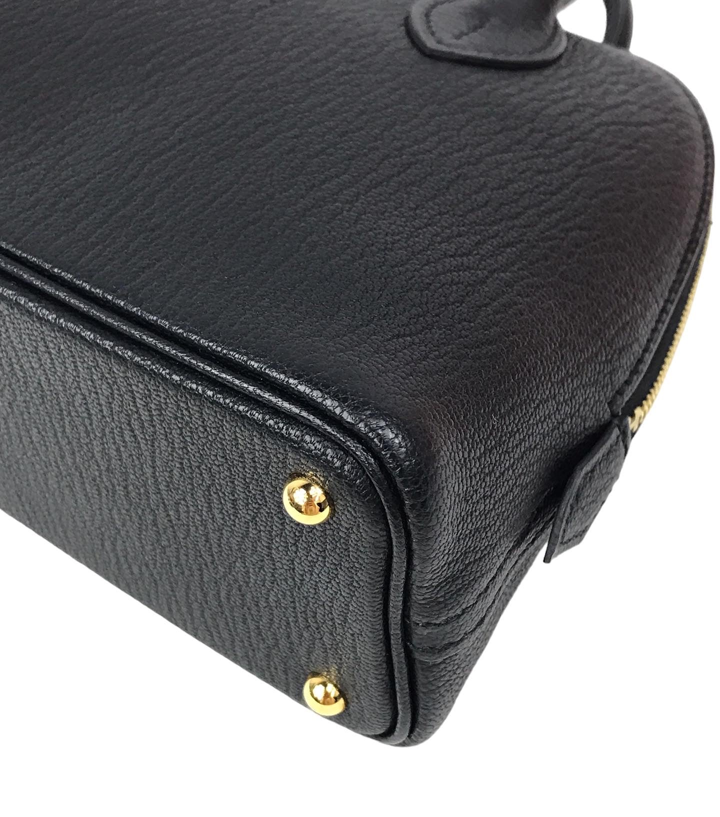 Black Chevre Mysore Bolide 1923 Mini Bag