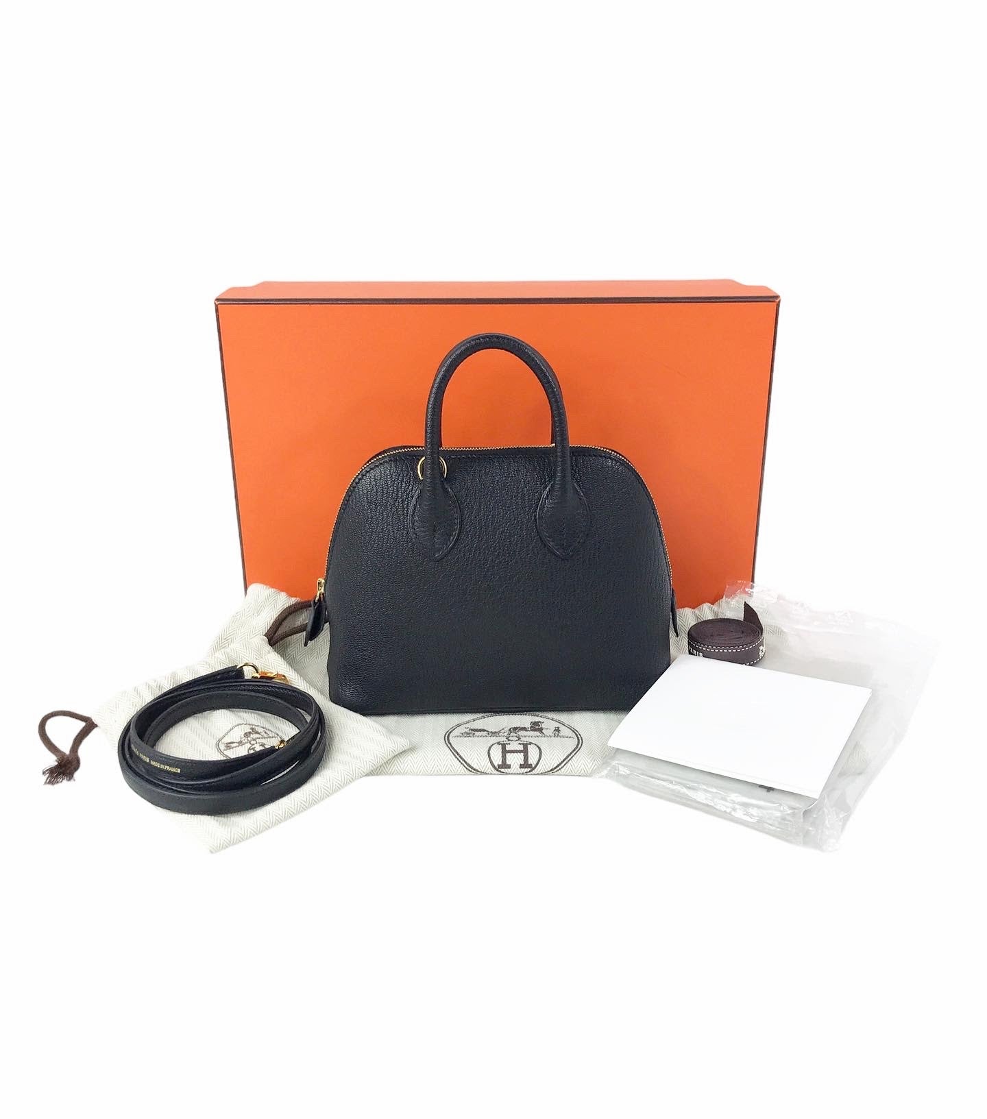 Black Chevre Mysore Bolide 1923 Mini Bag