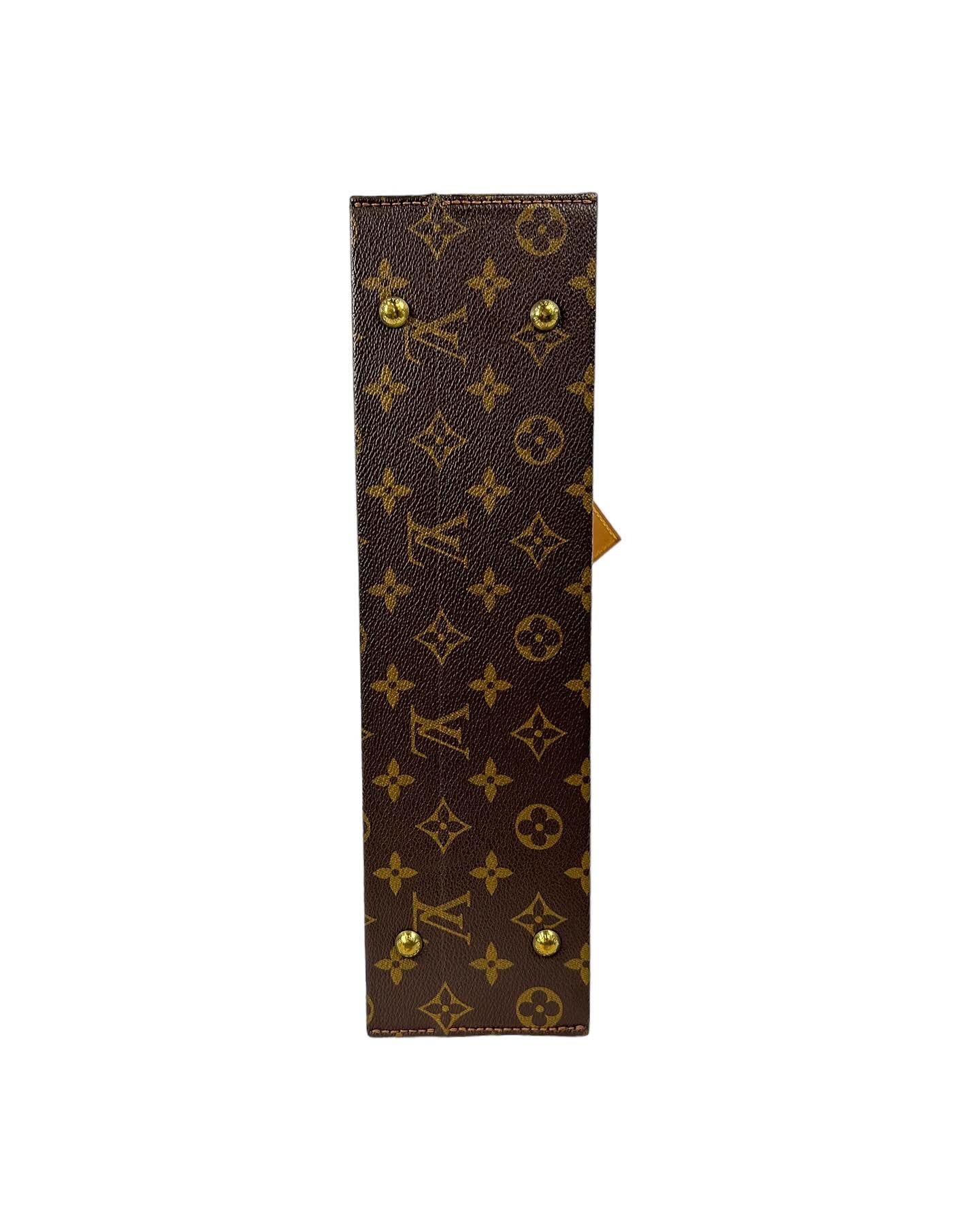 Limited Edition Rare Monogram Coated Canvas Boite Bijoux Jewelry Travel Case Bag w/GHW