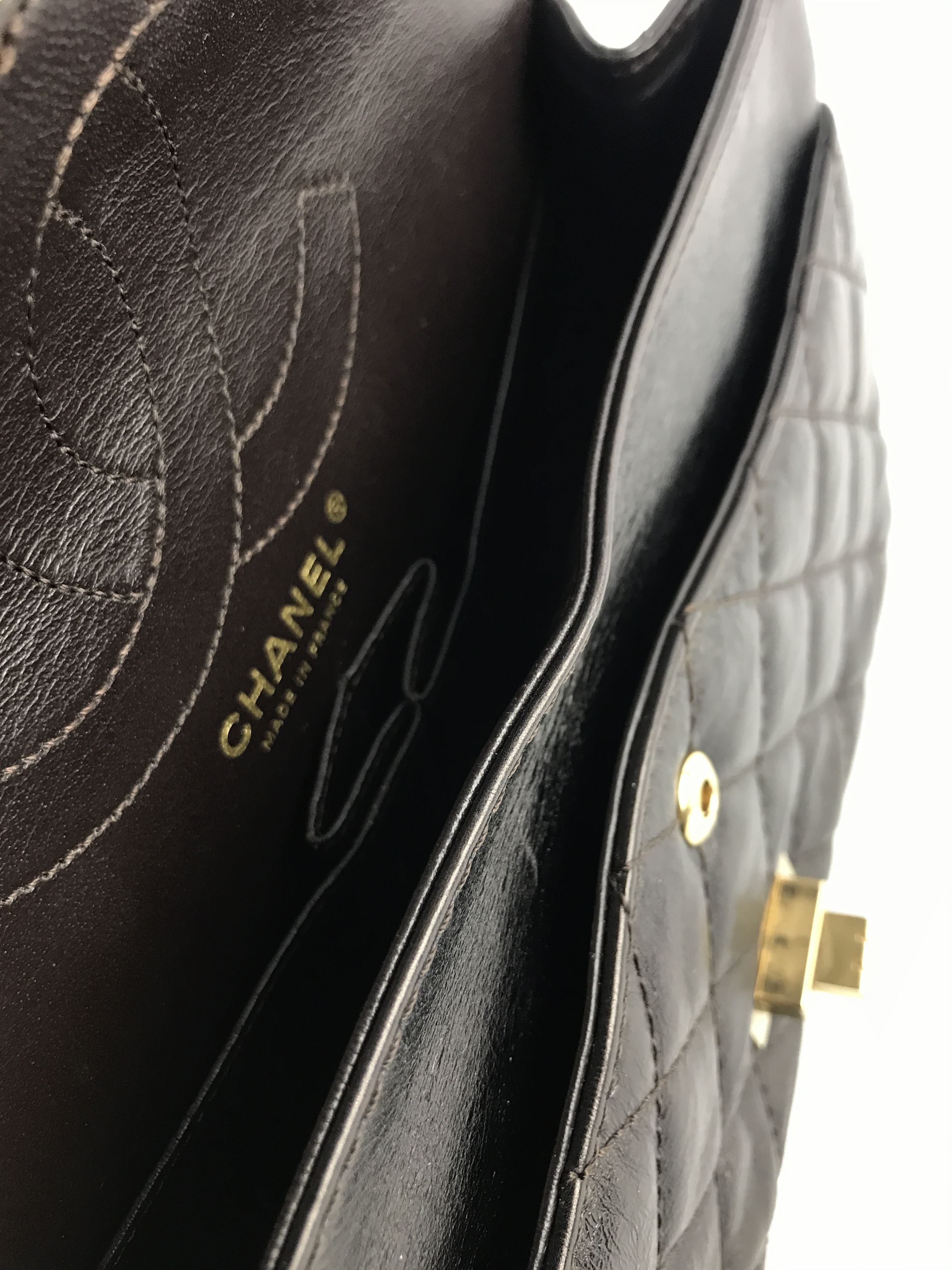 Metallic Aubergine Aged Calfskin 2.55 Reissue 226 w/AGHW