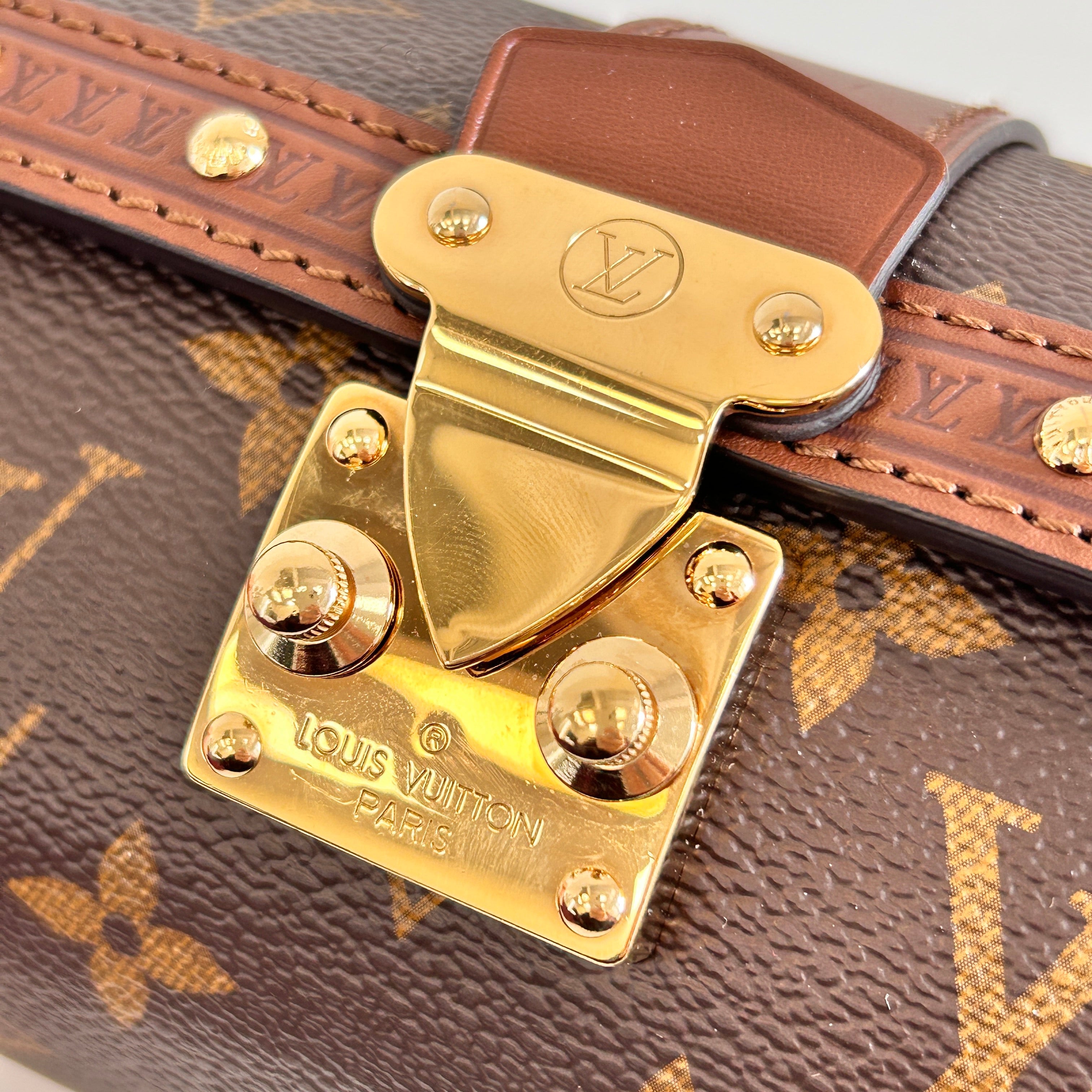 Monogram Papillpon Trunk w/GHW