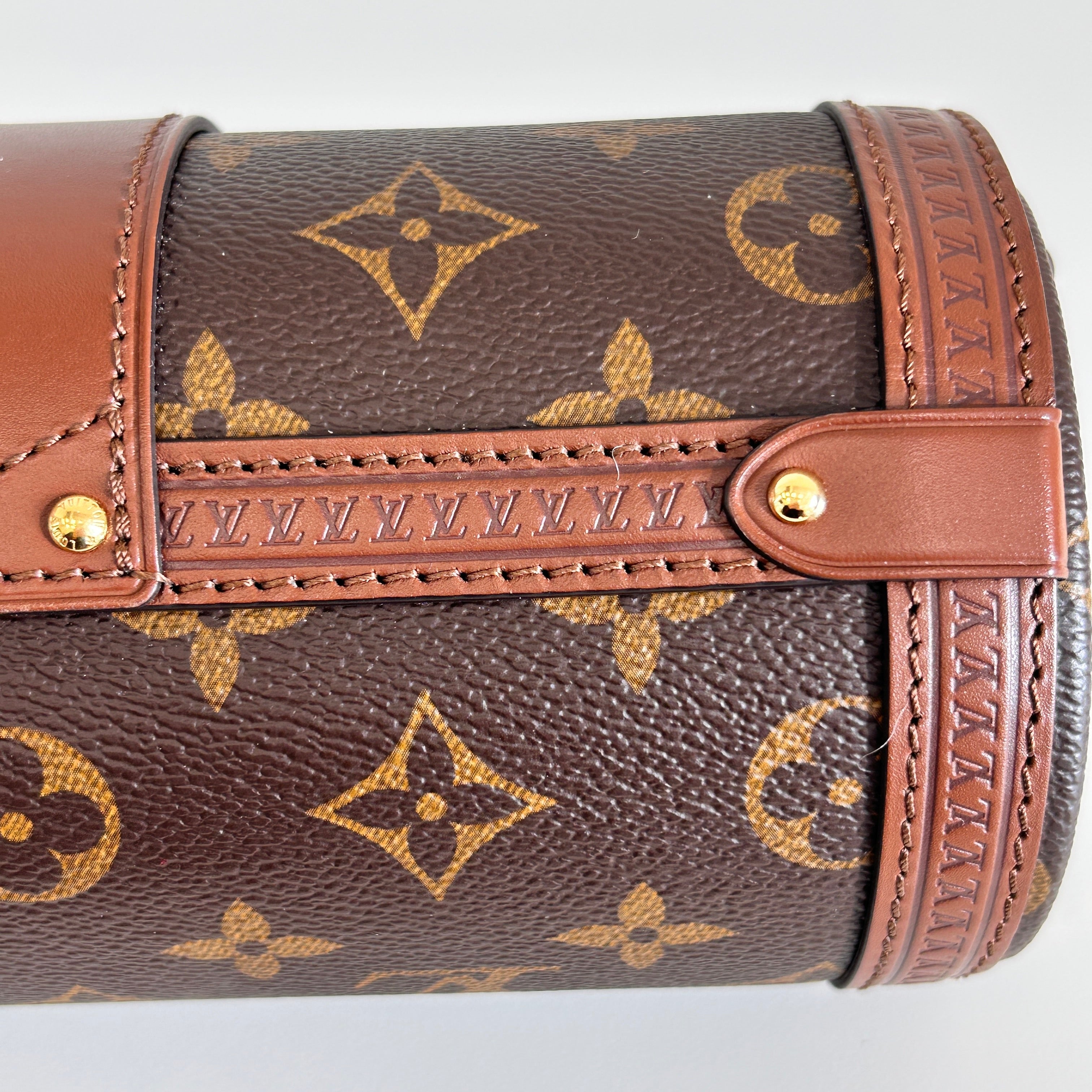 Monogram Papillpon Trunk w/GHW
