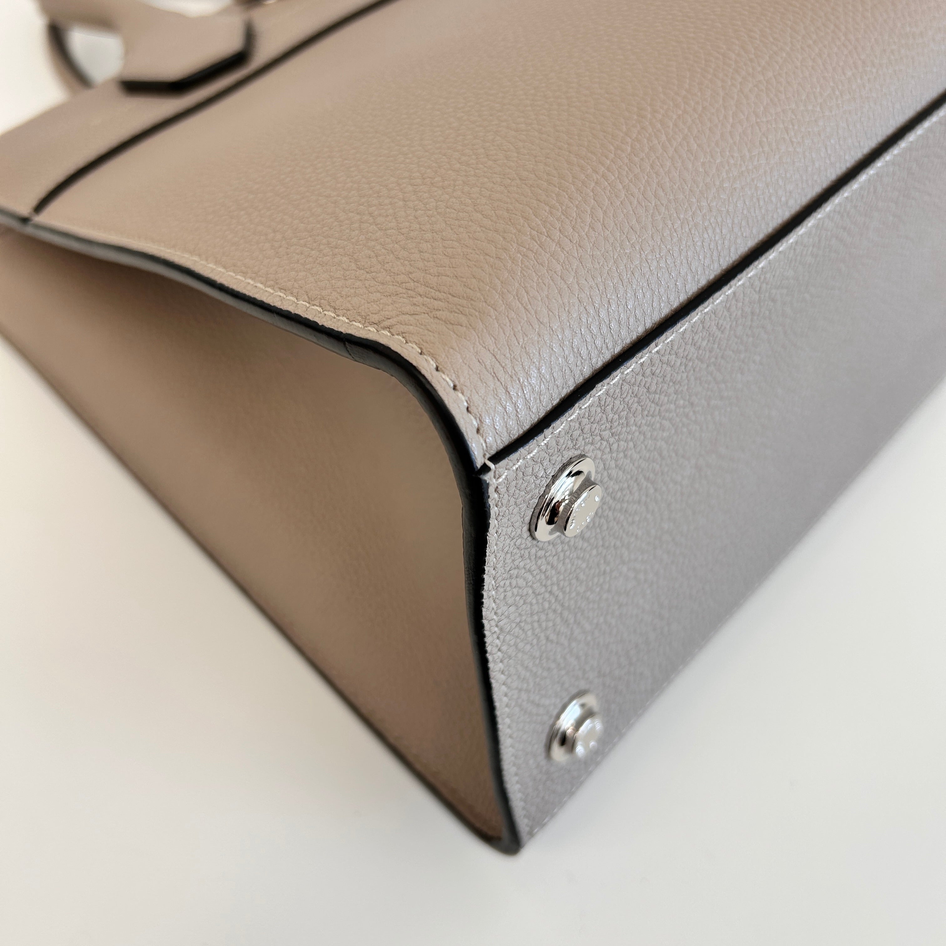 Galet Gray Calfskin Steamer MM w/SHW