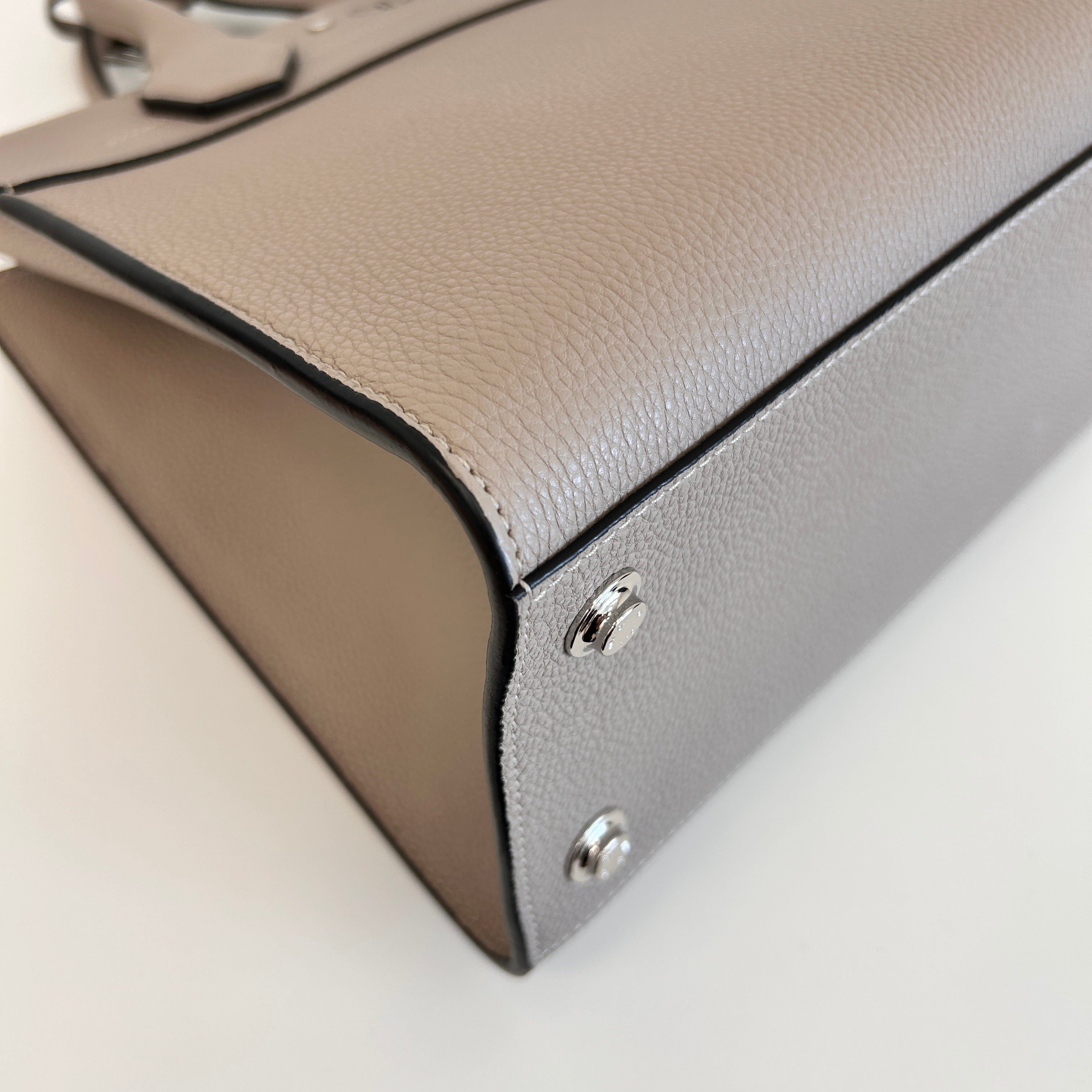 Galet Gray Calfskin Steamer MM w/SHW