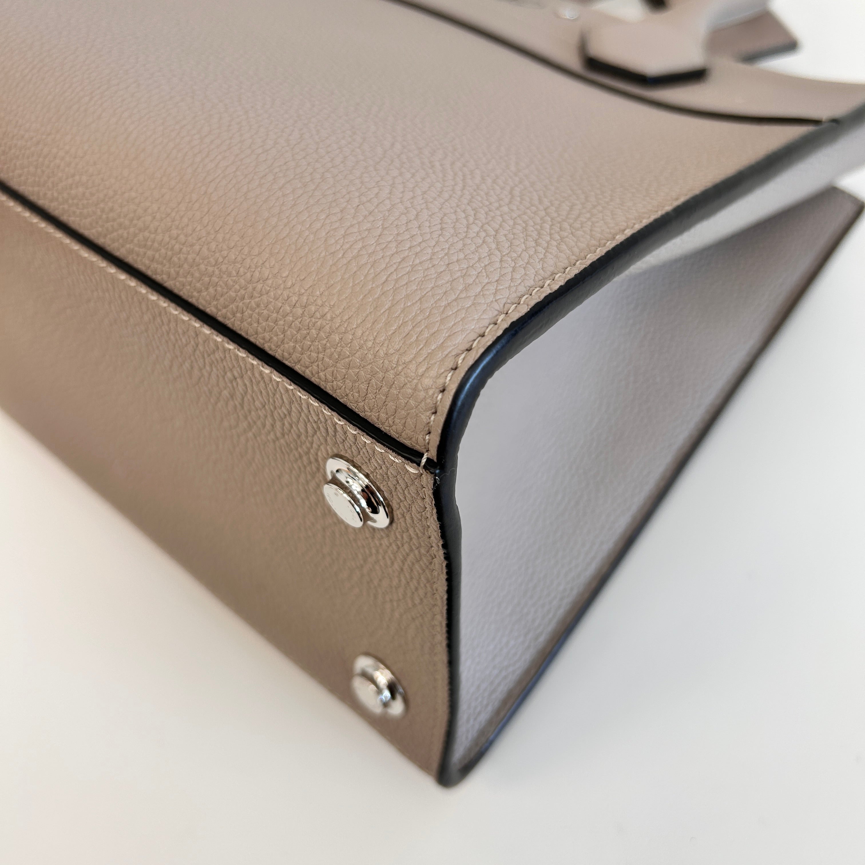 Galet Gray Calfskin Steamer MM w/SHW