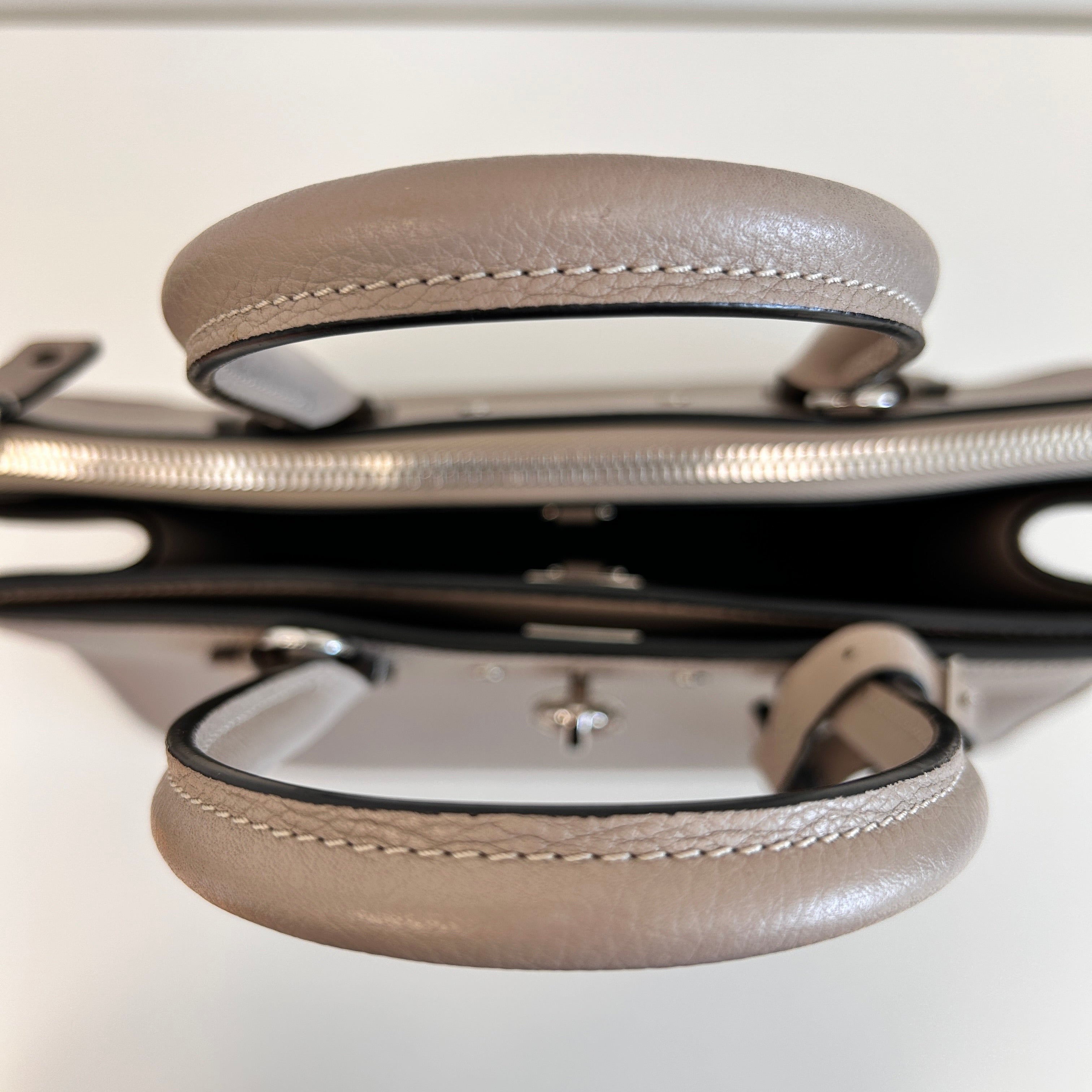 Galet Gray Calfskin Steamer MM w/SHW