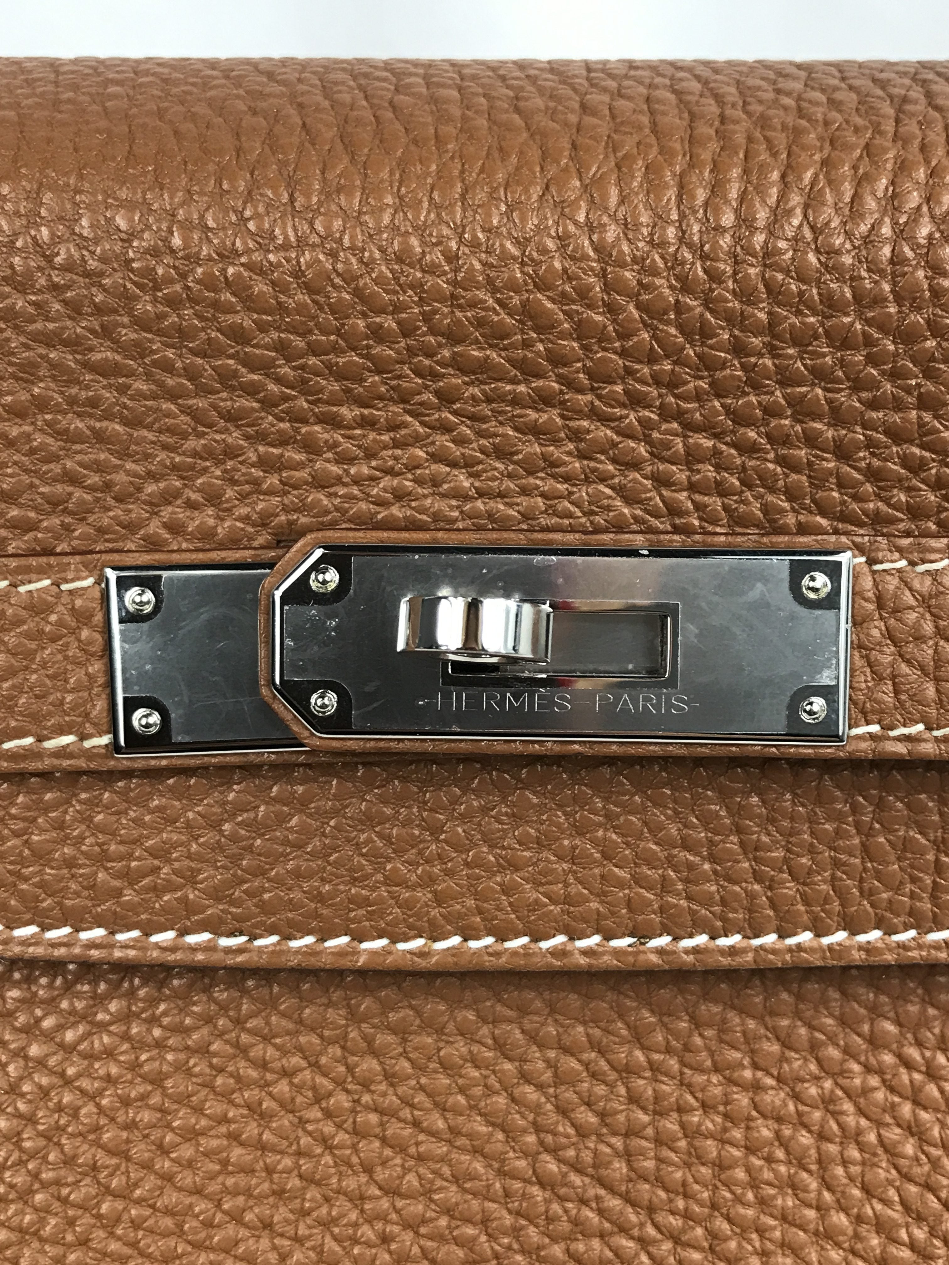 Gold Togo Kelly 35 Retourne w/PHW