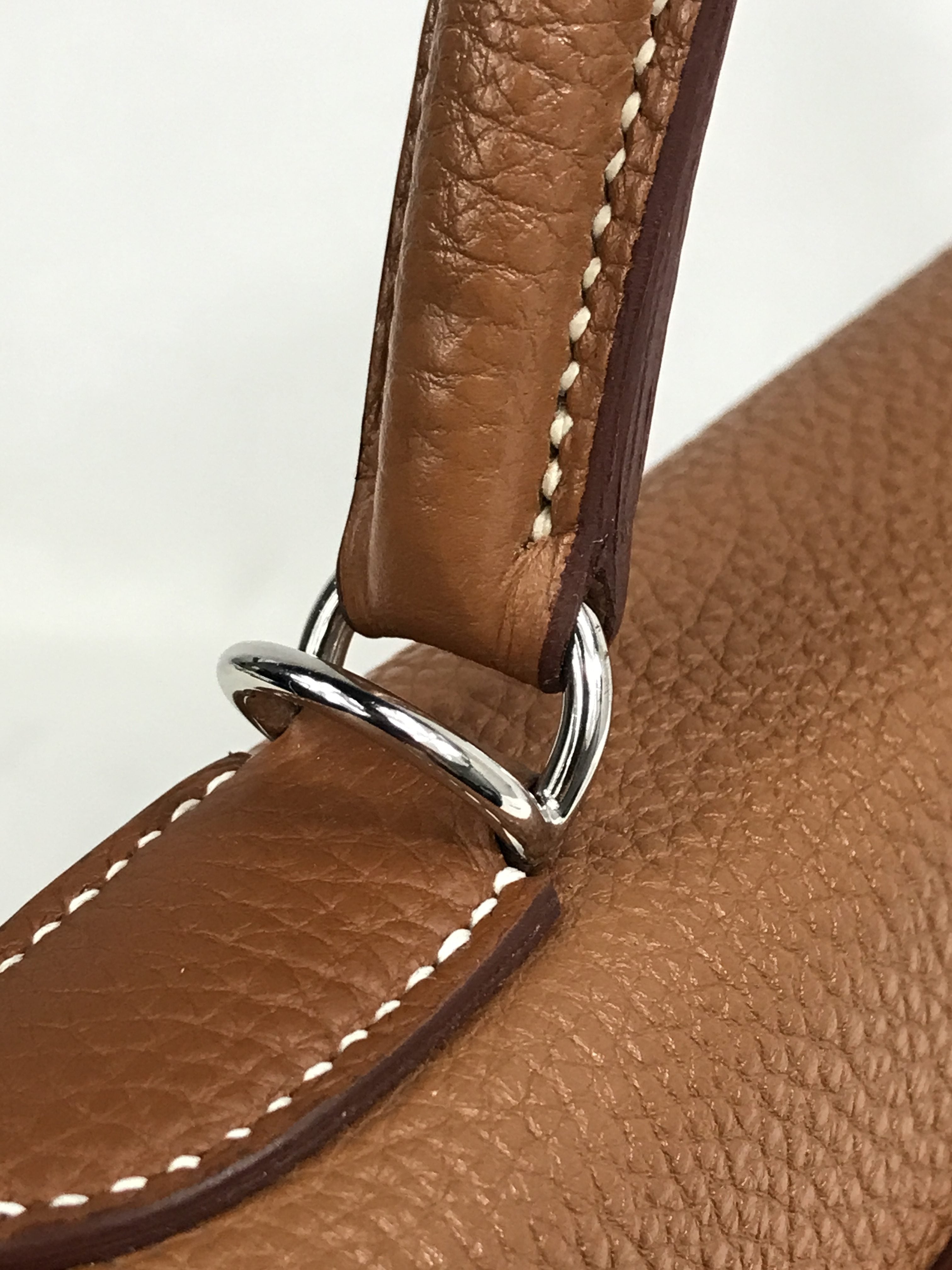 Gold Togo Kelly 35 Retourne w/PHW