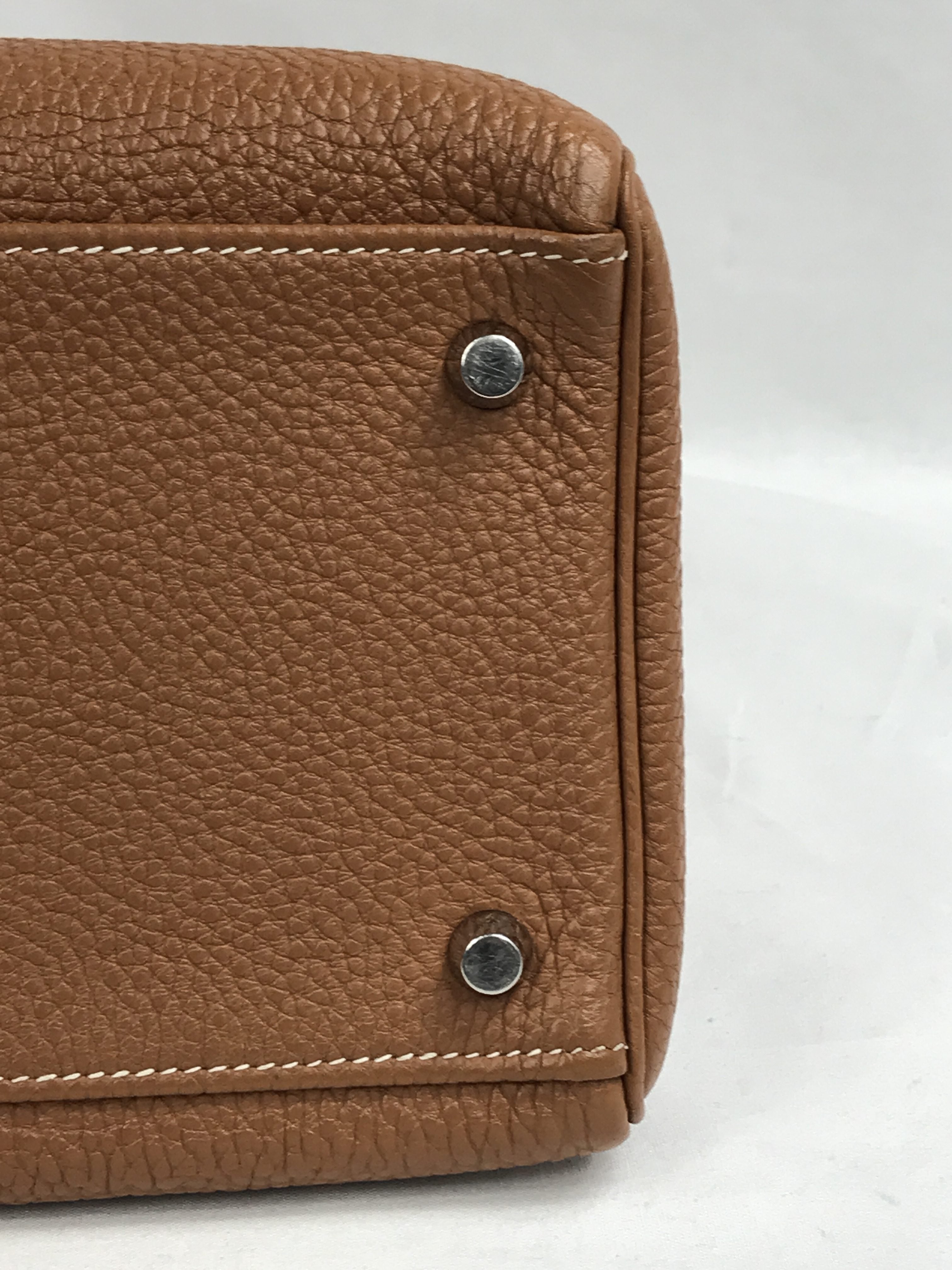 Gold Togo Kelly 35 Retourne w/PHW