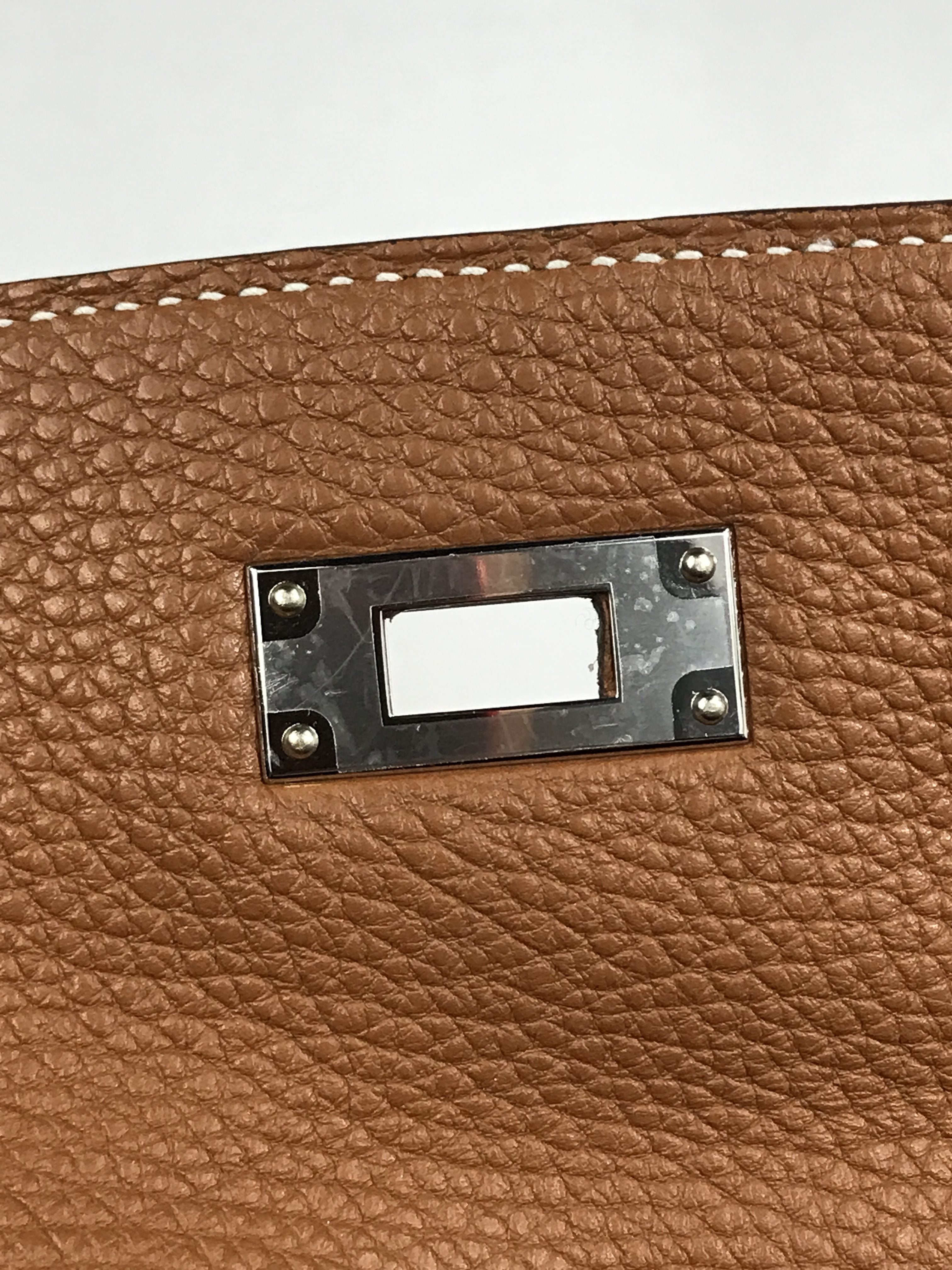 Gold Togo Kelly 35 Retourne w/PHW