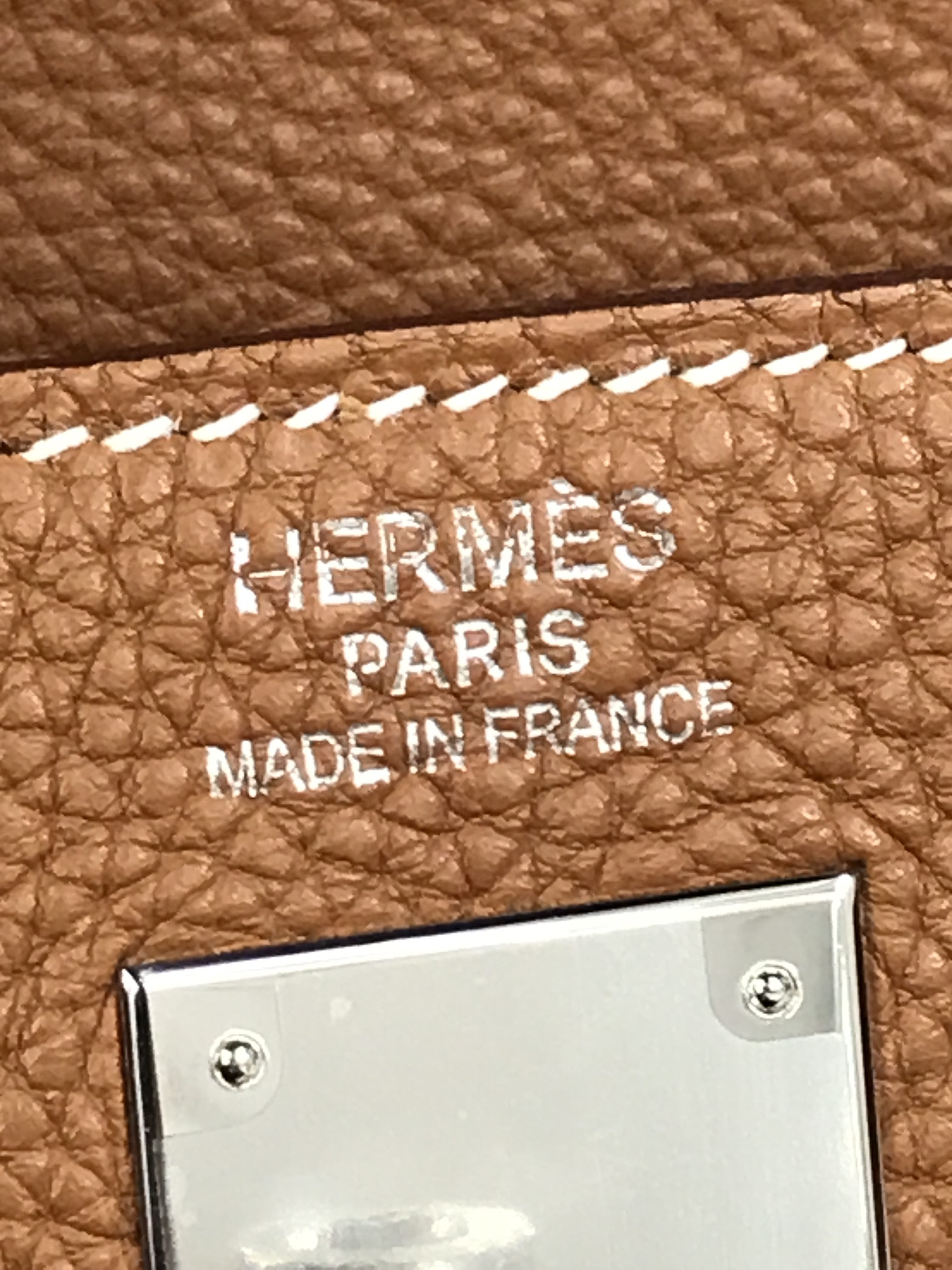 Gold Togo Kelly 35 Retourne w/PHW