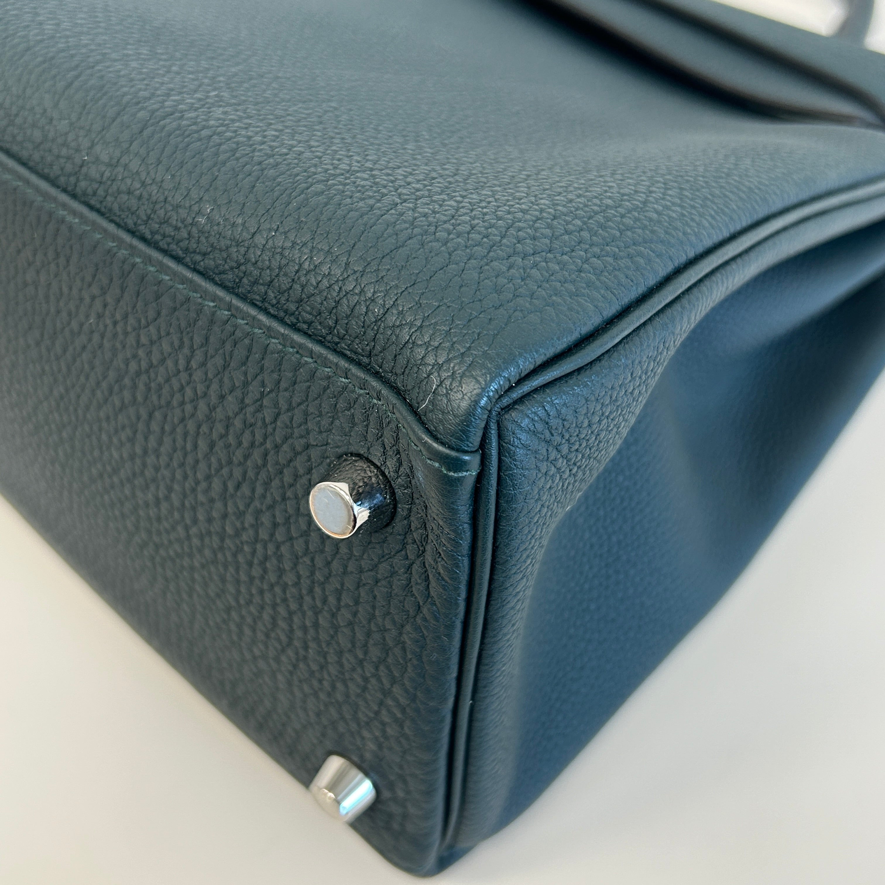 Vert Cypres Togo Leather Kelly II 32 Retourne