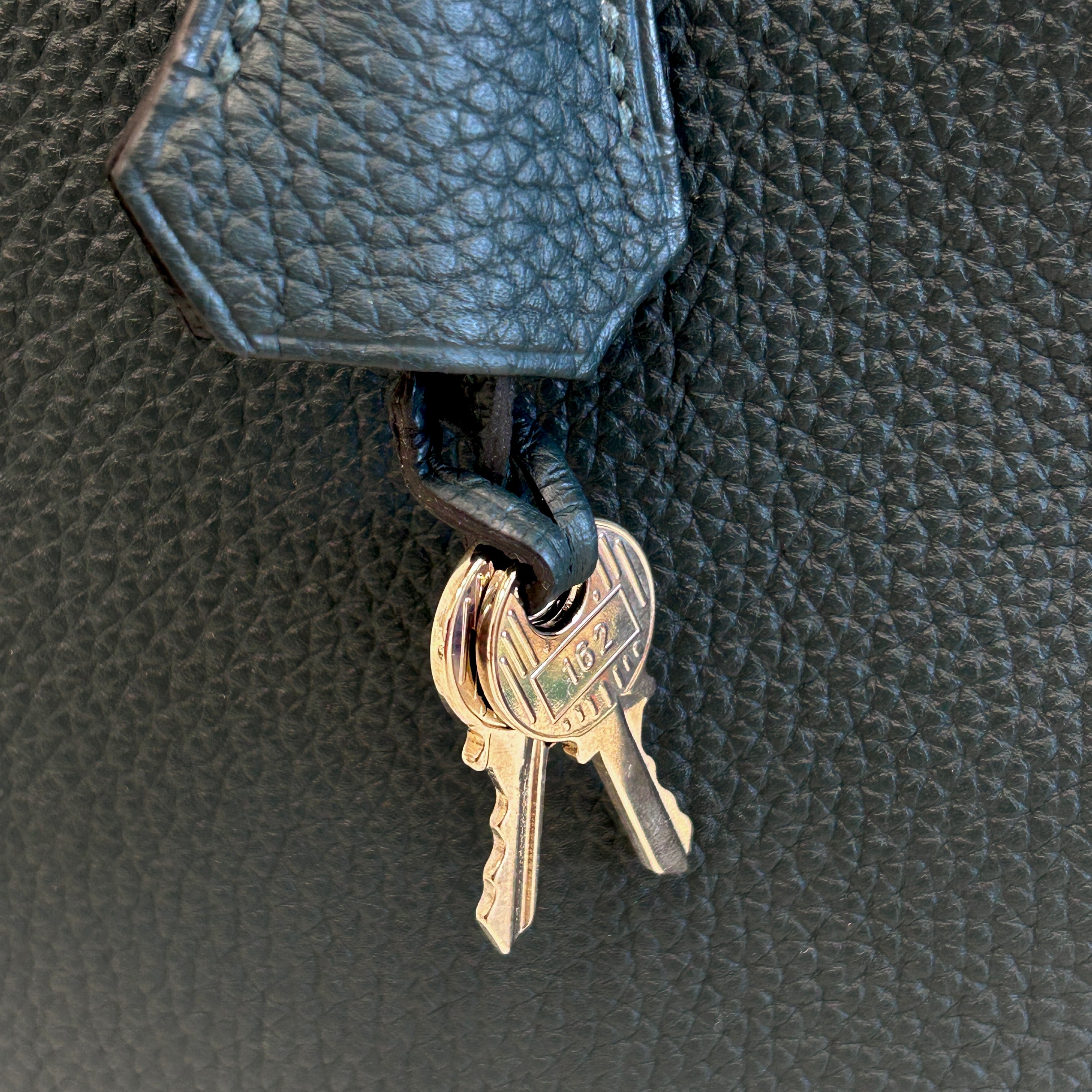 Vert Cypres Togo Leather Kelly II 32 Retourne