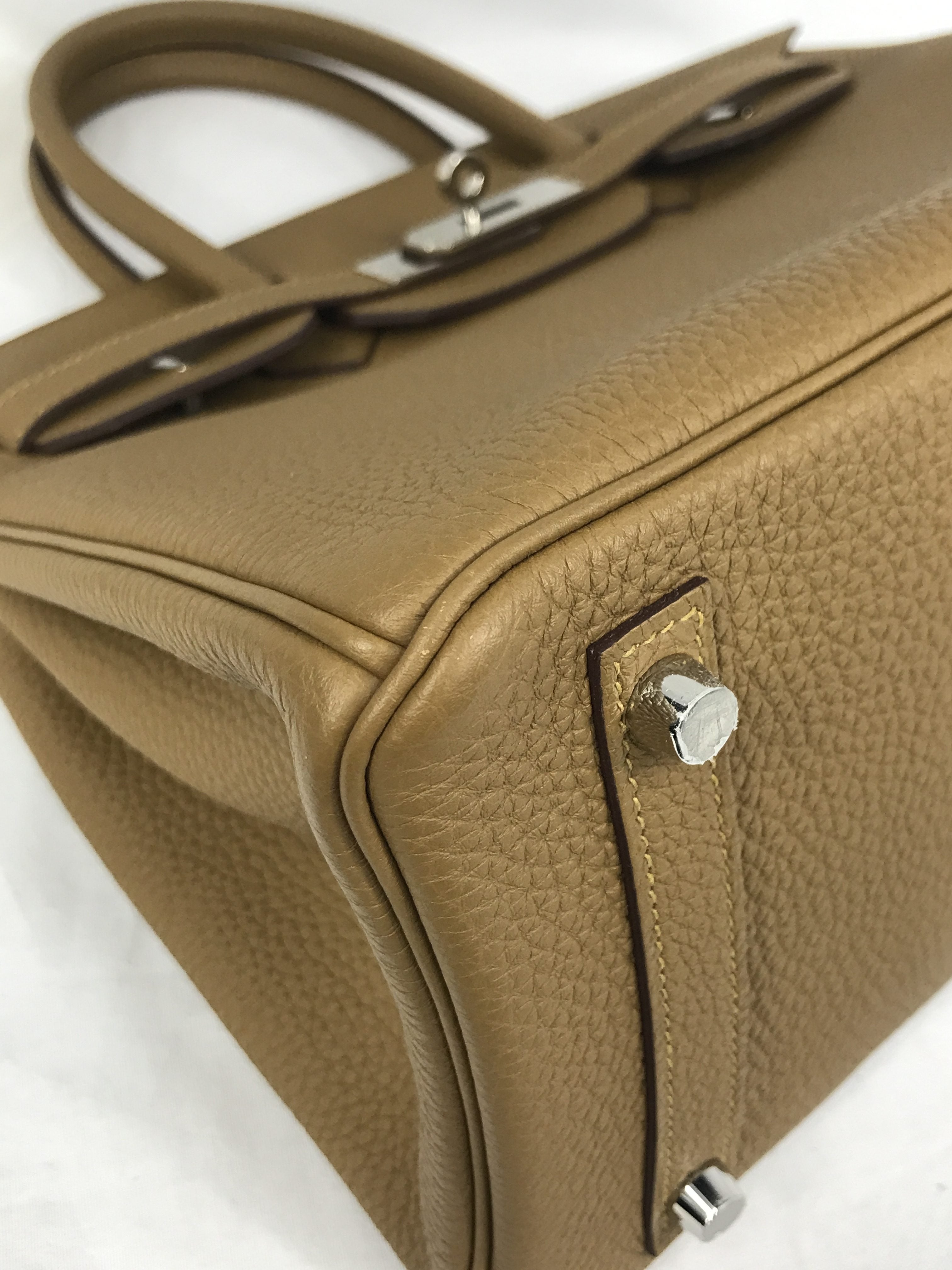 Bronze Dore Togo Birkin 30 W/PHW
