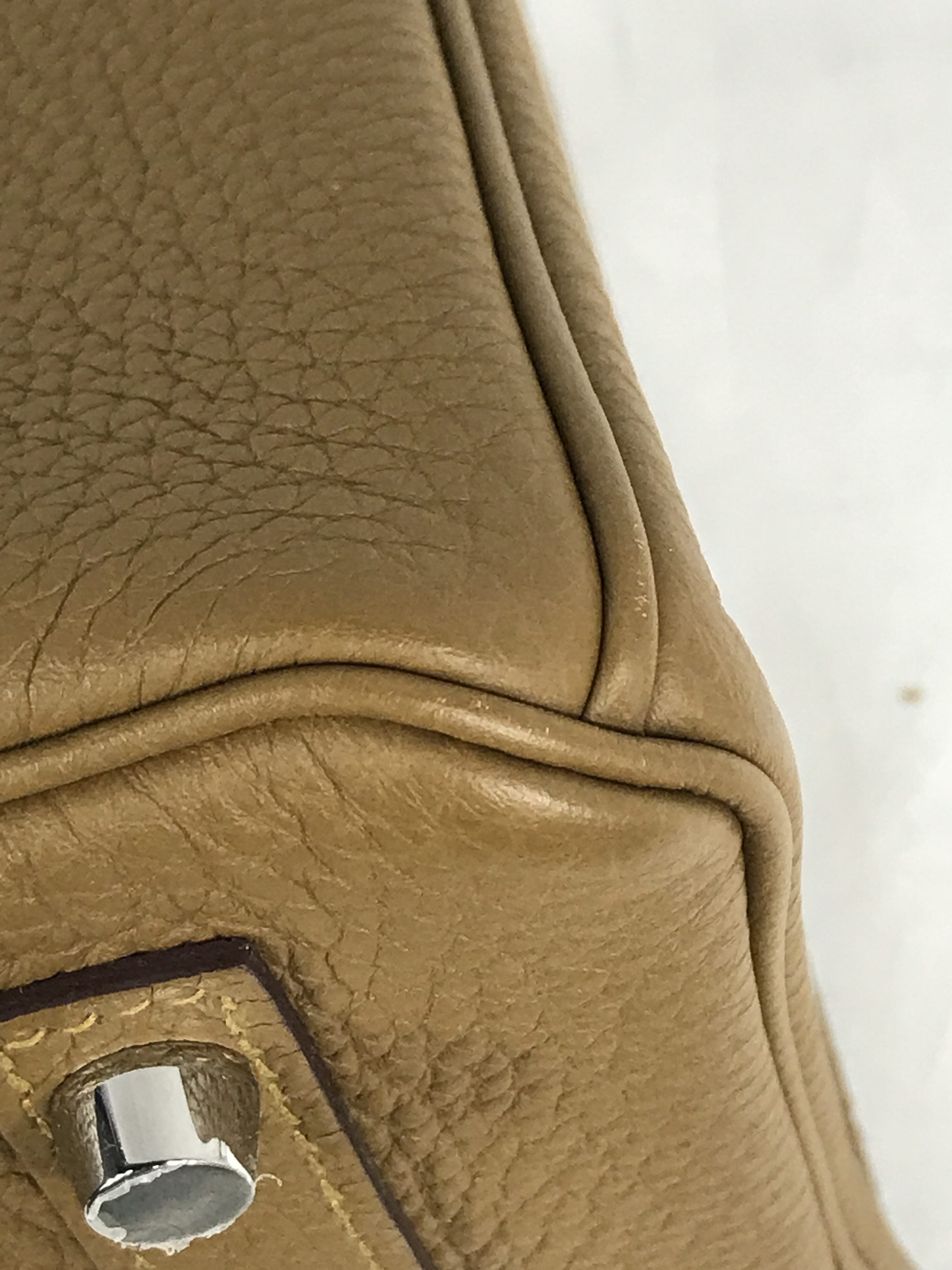 Bronze Dore Togo Birkin 30 W/PHW