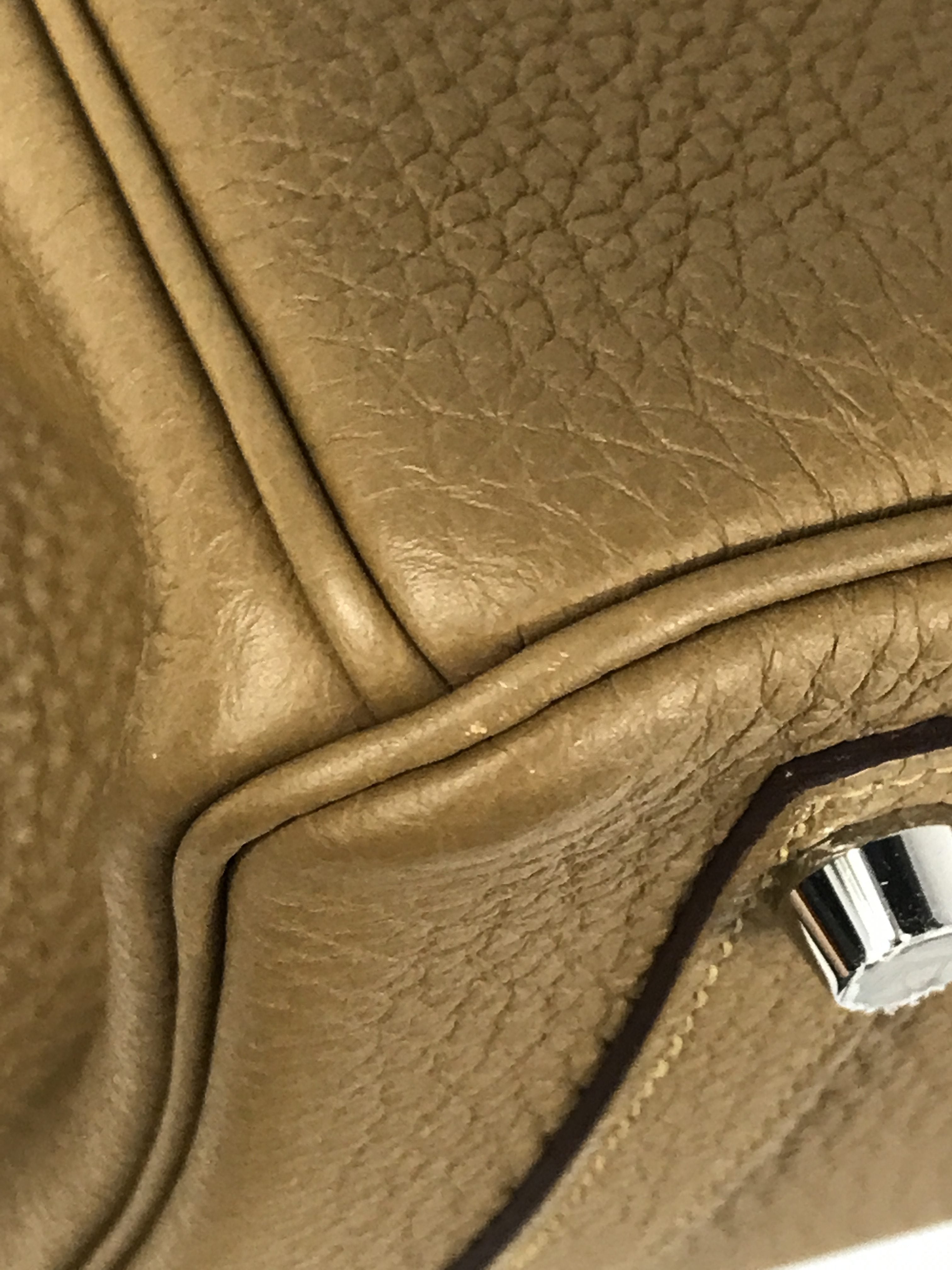 Bronze Dore Togo Birkin 30 W/PHW