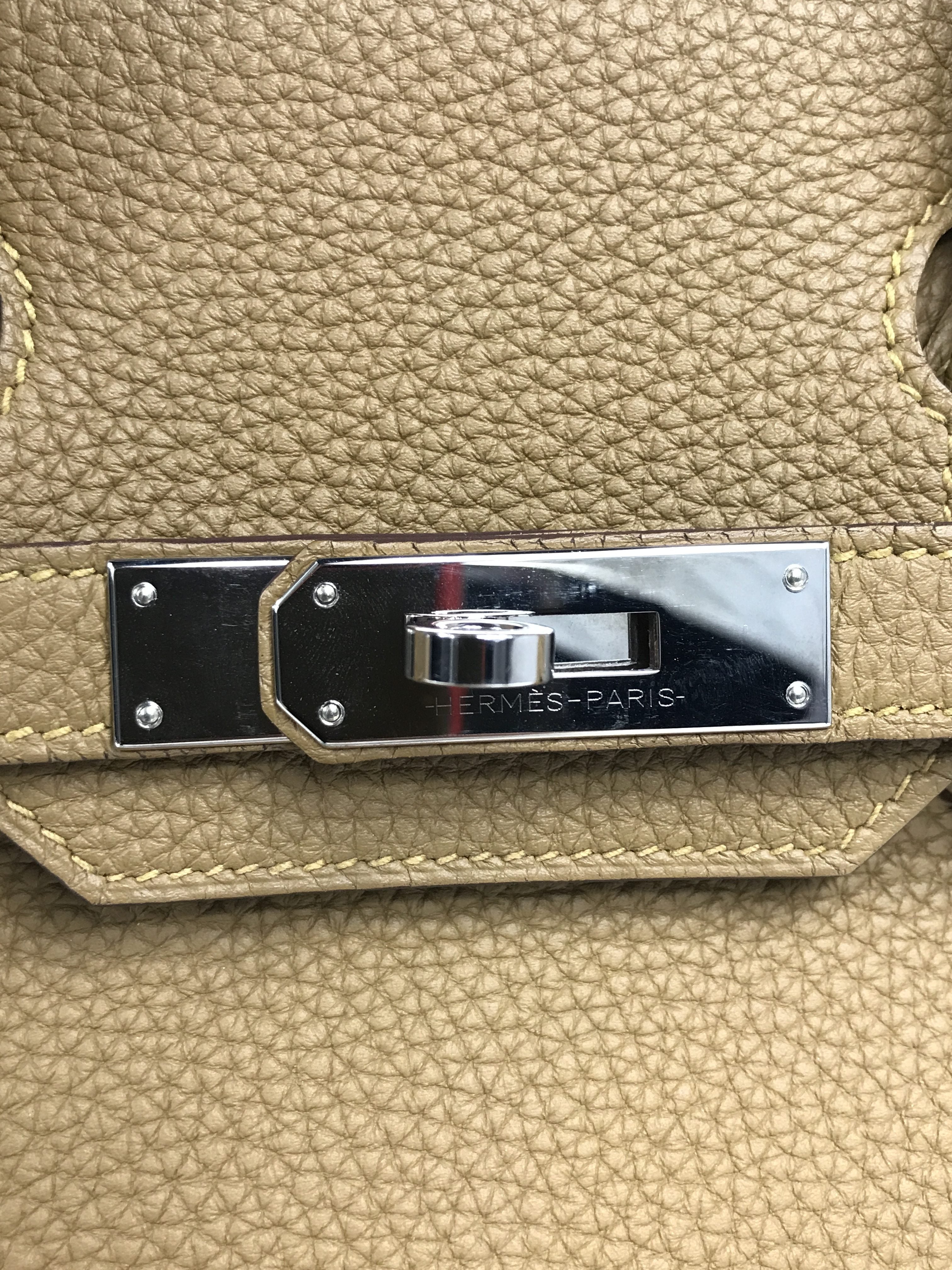 Bronze Dore Togo Birkin 30 W/PHW