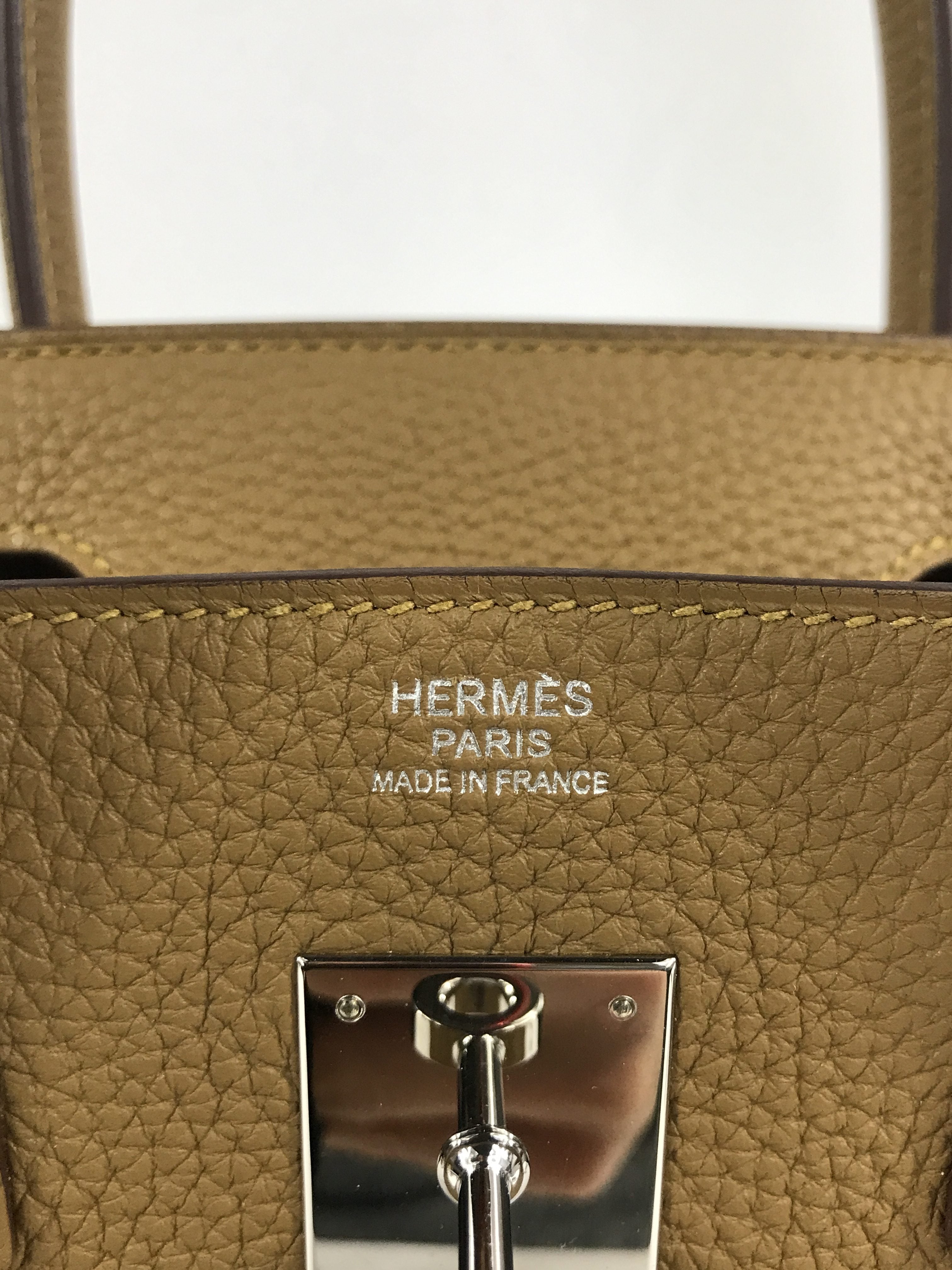 Bronze Dore Togo Birkin 30 W/PHW