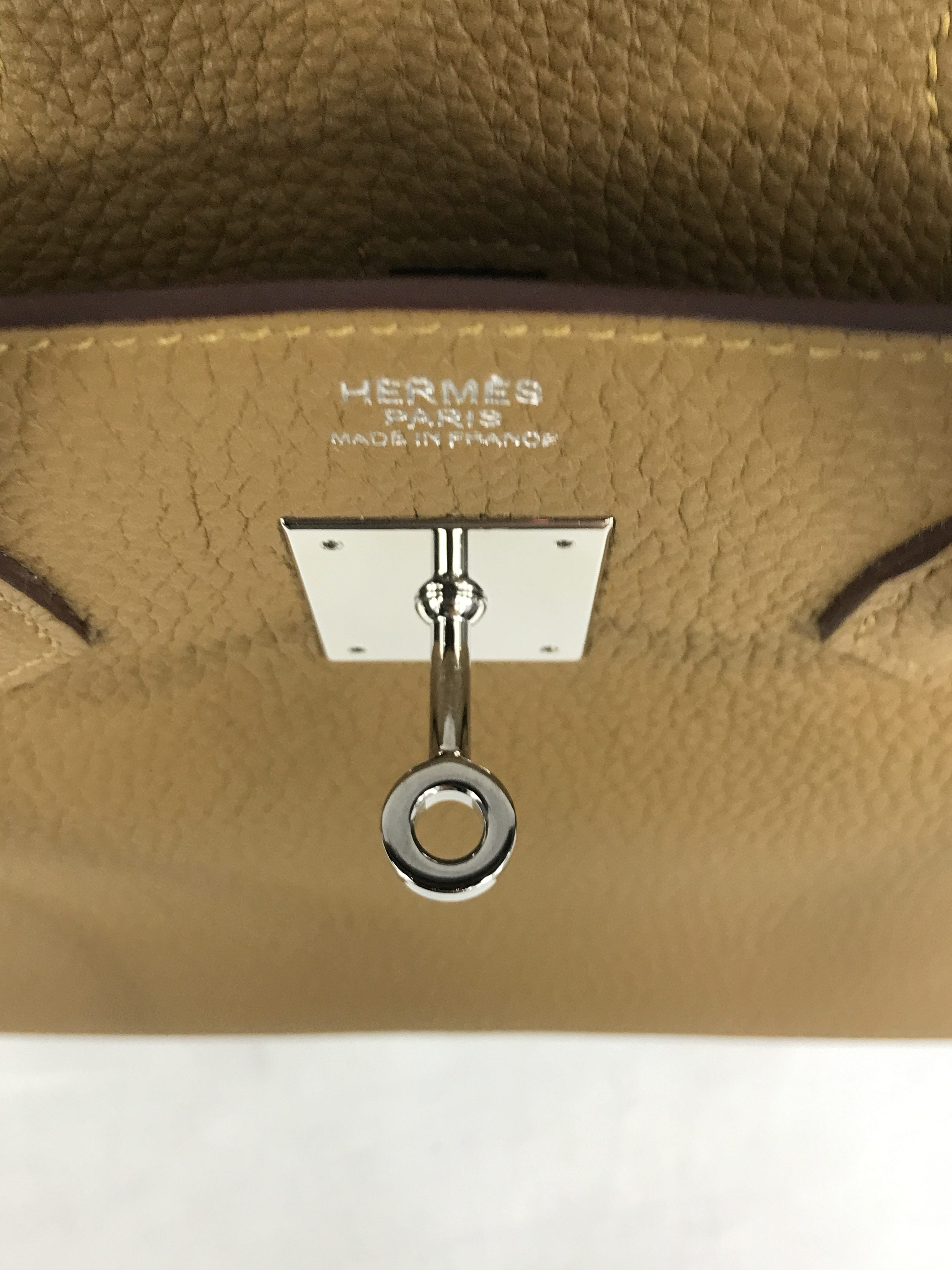 Bronze Dore Togo Birkin 30 W/PHW