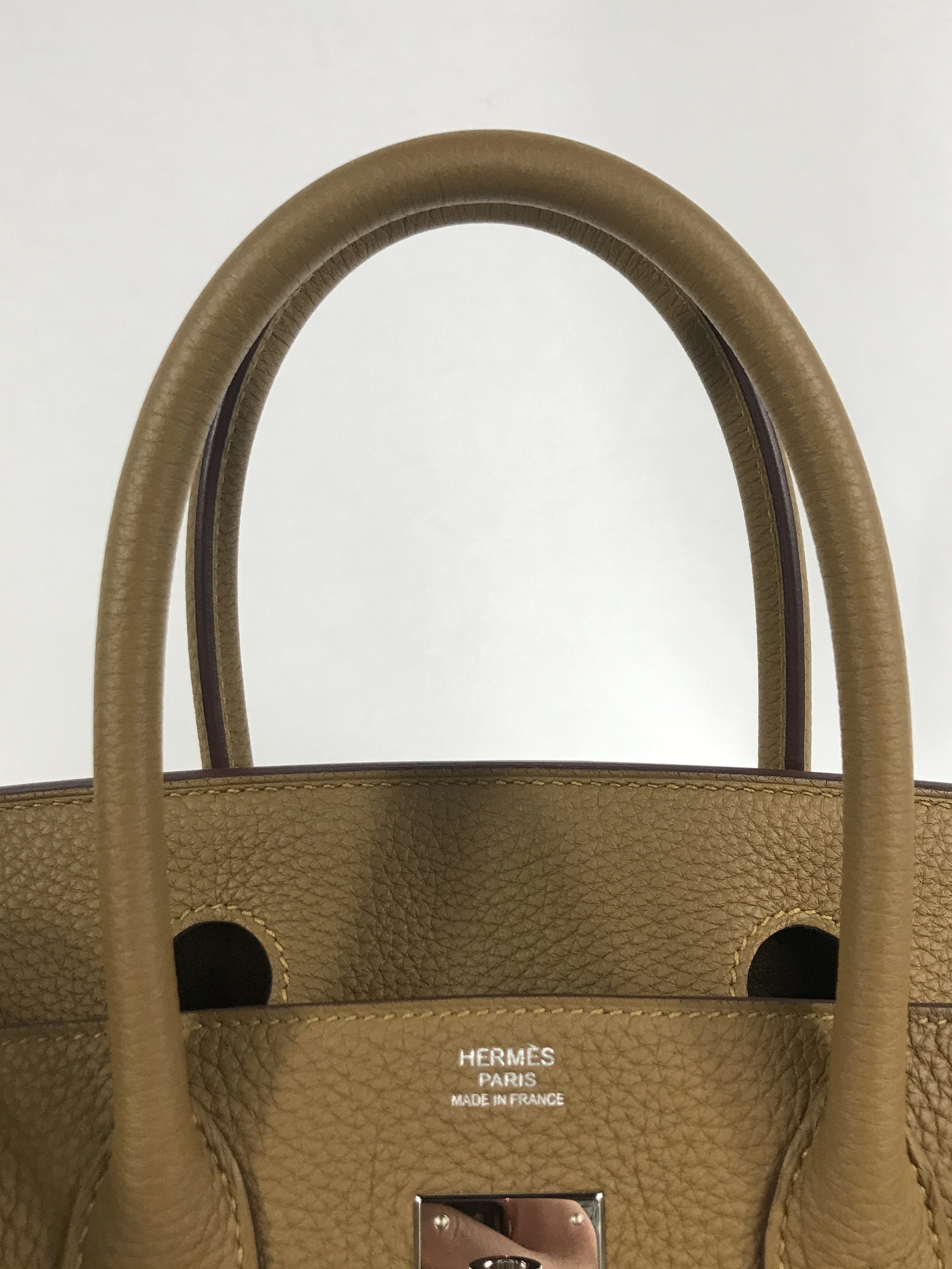 Bronze Dore Togo Birkin 30 W/PHW
