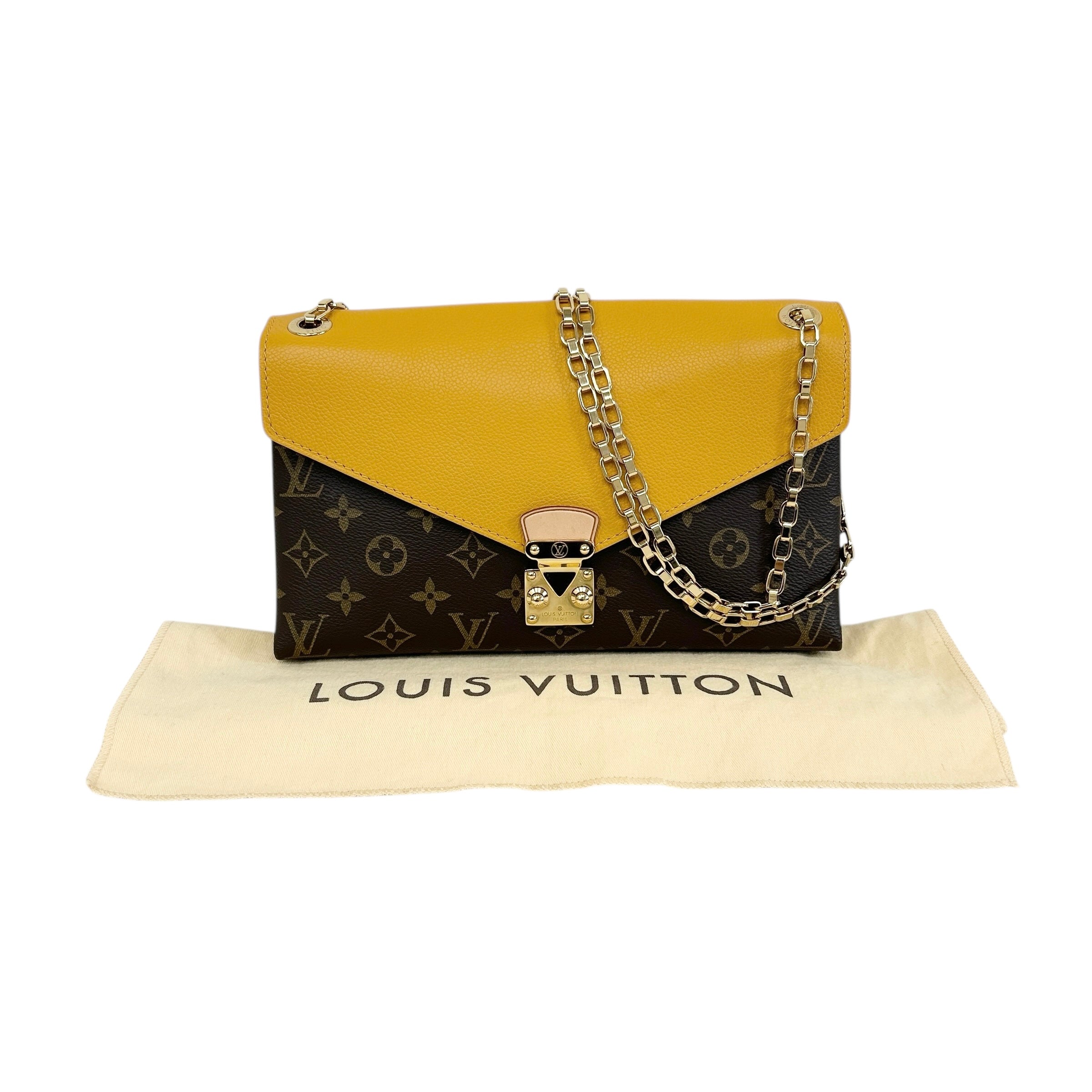 Monogram Pallas Chain Shoulder Bag w/GHW - Haute Classics