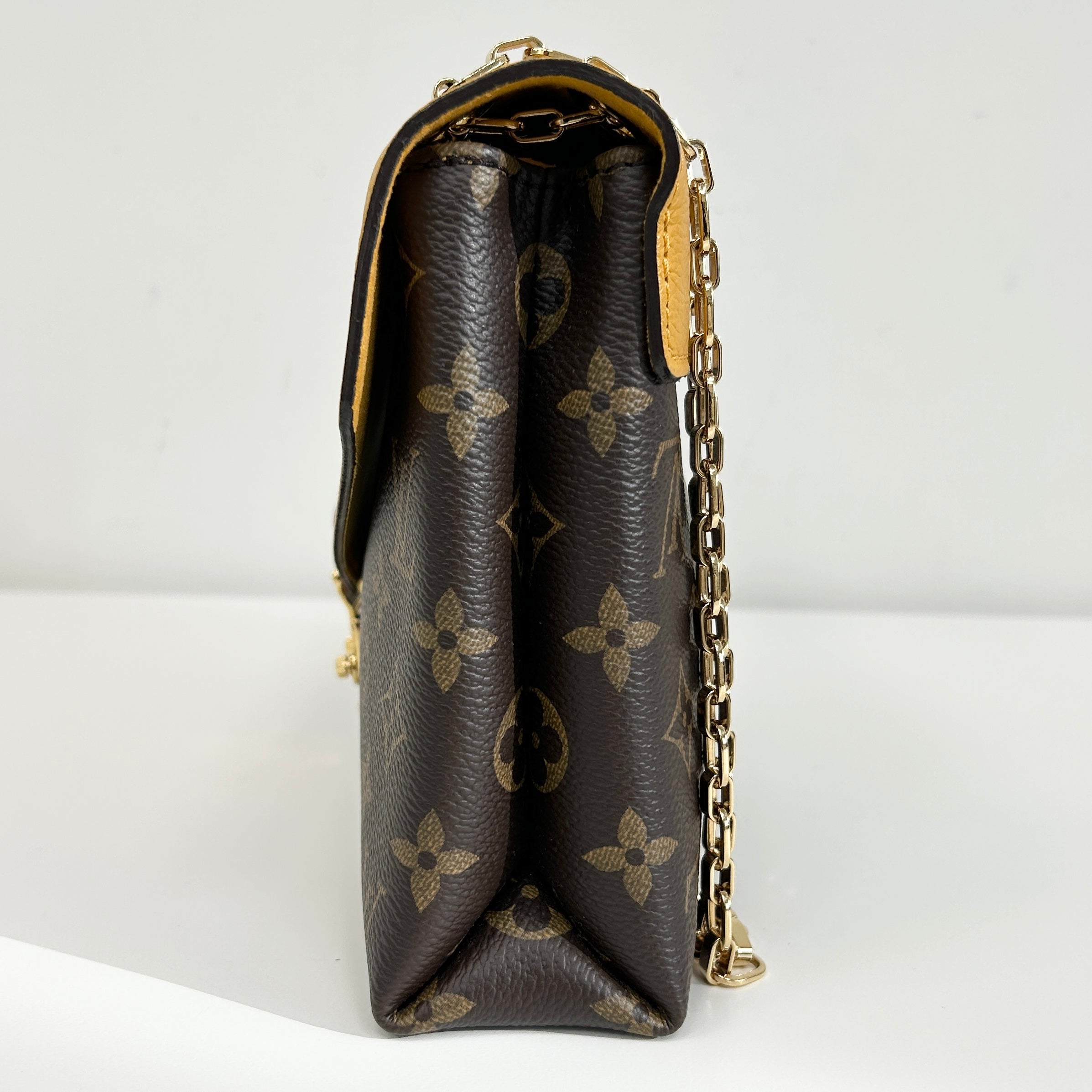 Monogram Pallas Chain Shoulder Bag w/GHW - Haute Classics