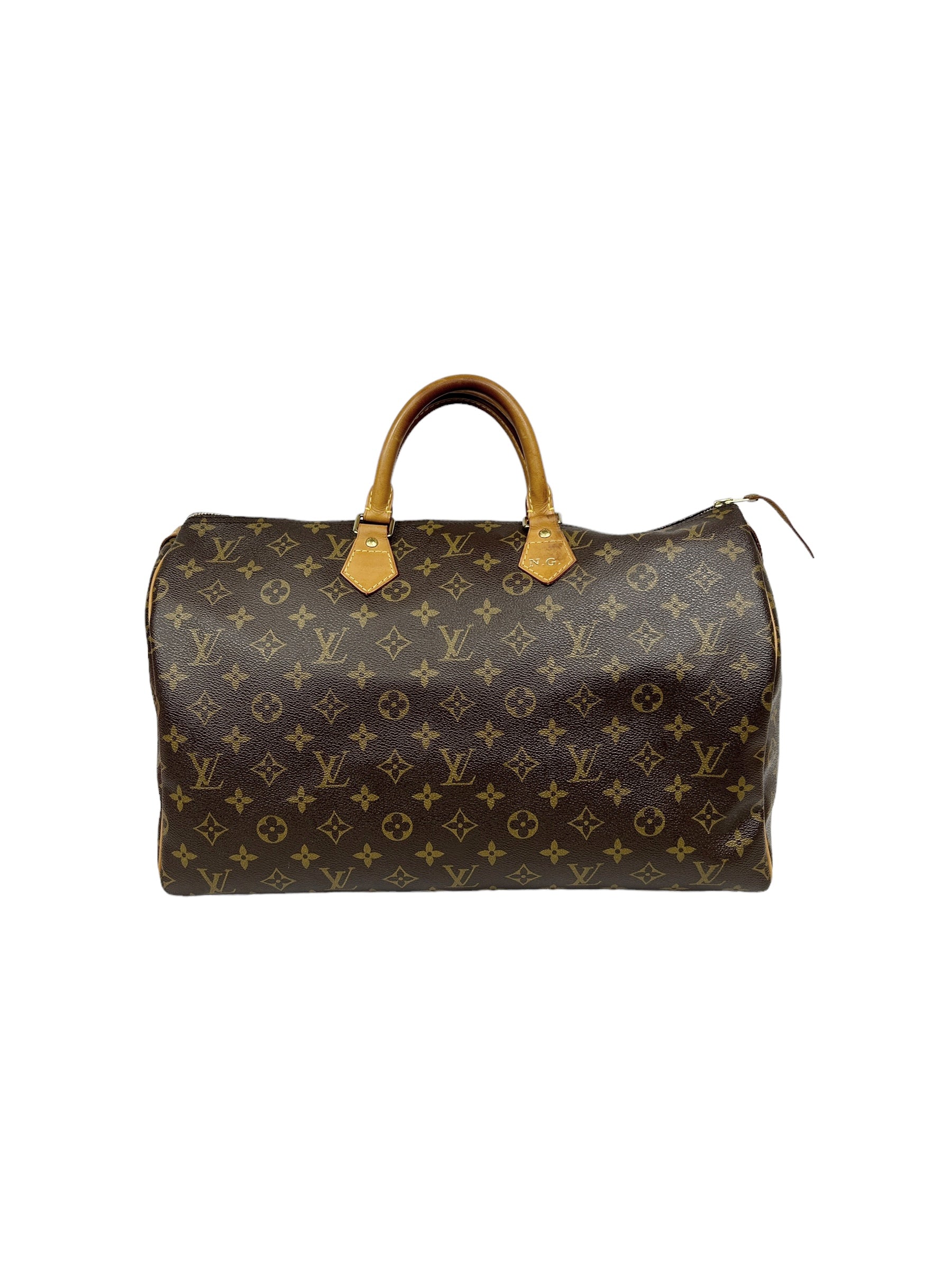 Monogram Coated Canvas Speedy 40 w/GHW