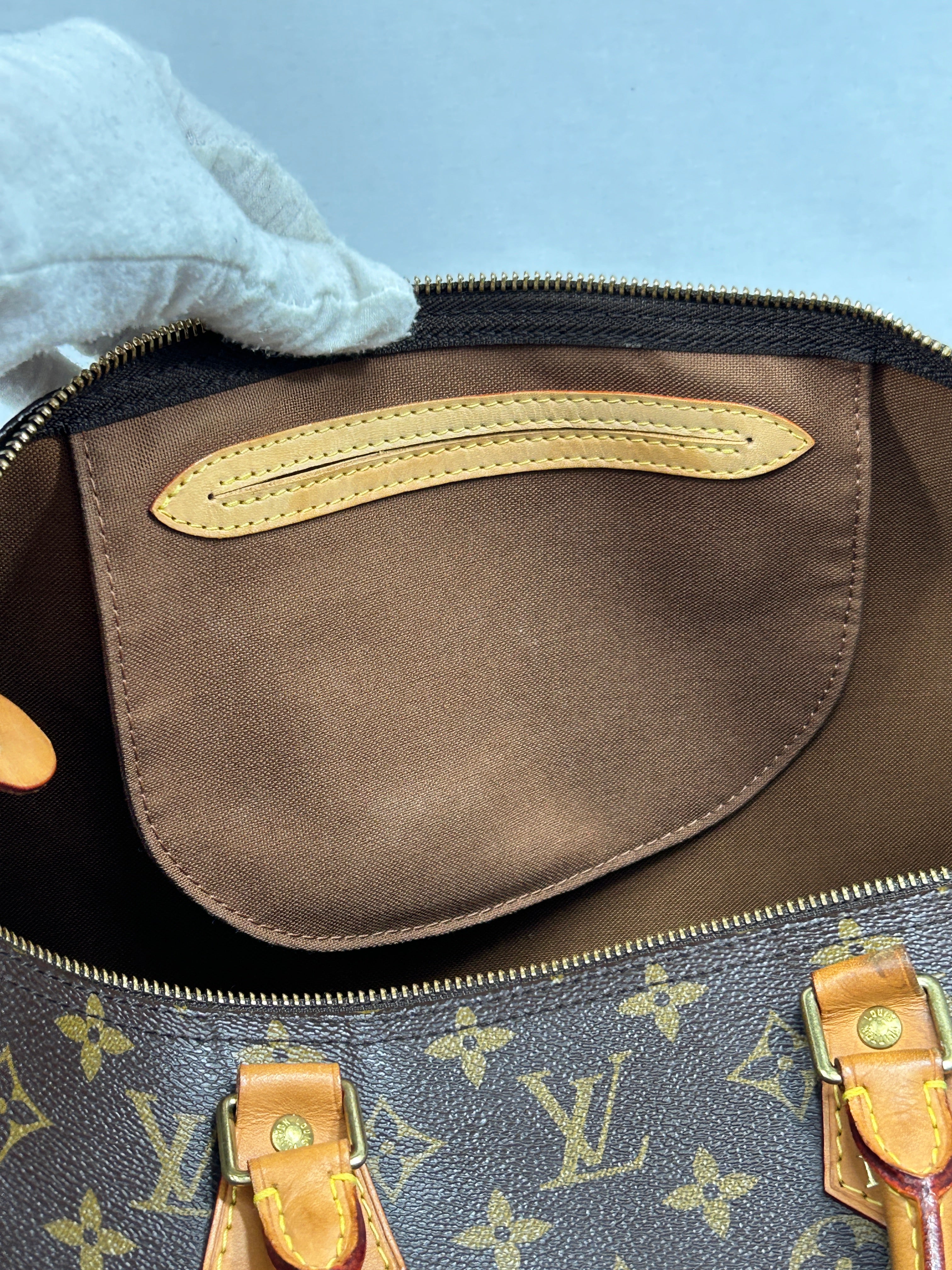 Monogram Coated Canvas Speedy 40 w/GHW