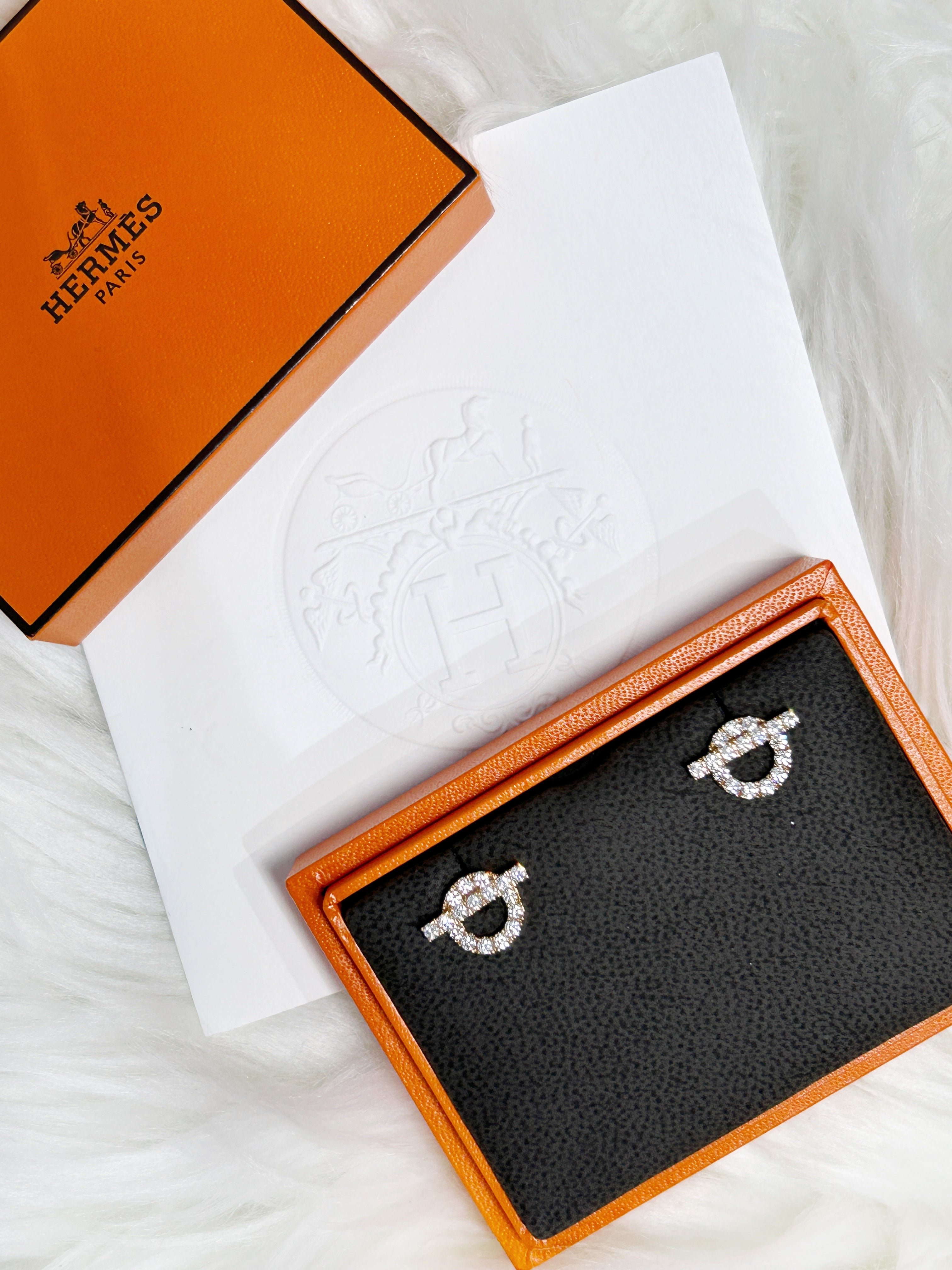 Finesse Diamond Rose Gold Earrings