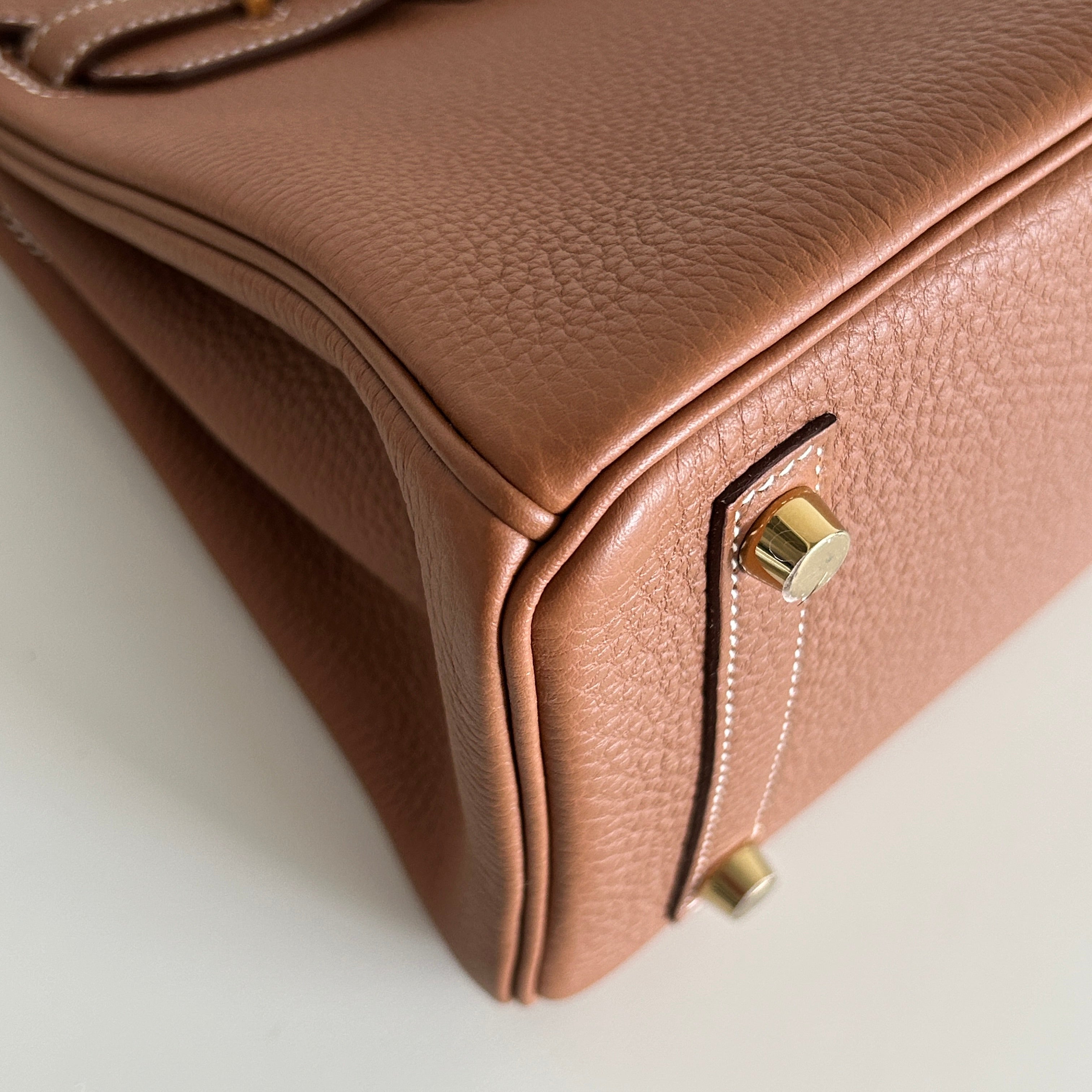 Gold Togo Leather Birkin 25 w/GHW - Haute Classics