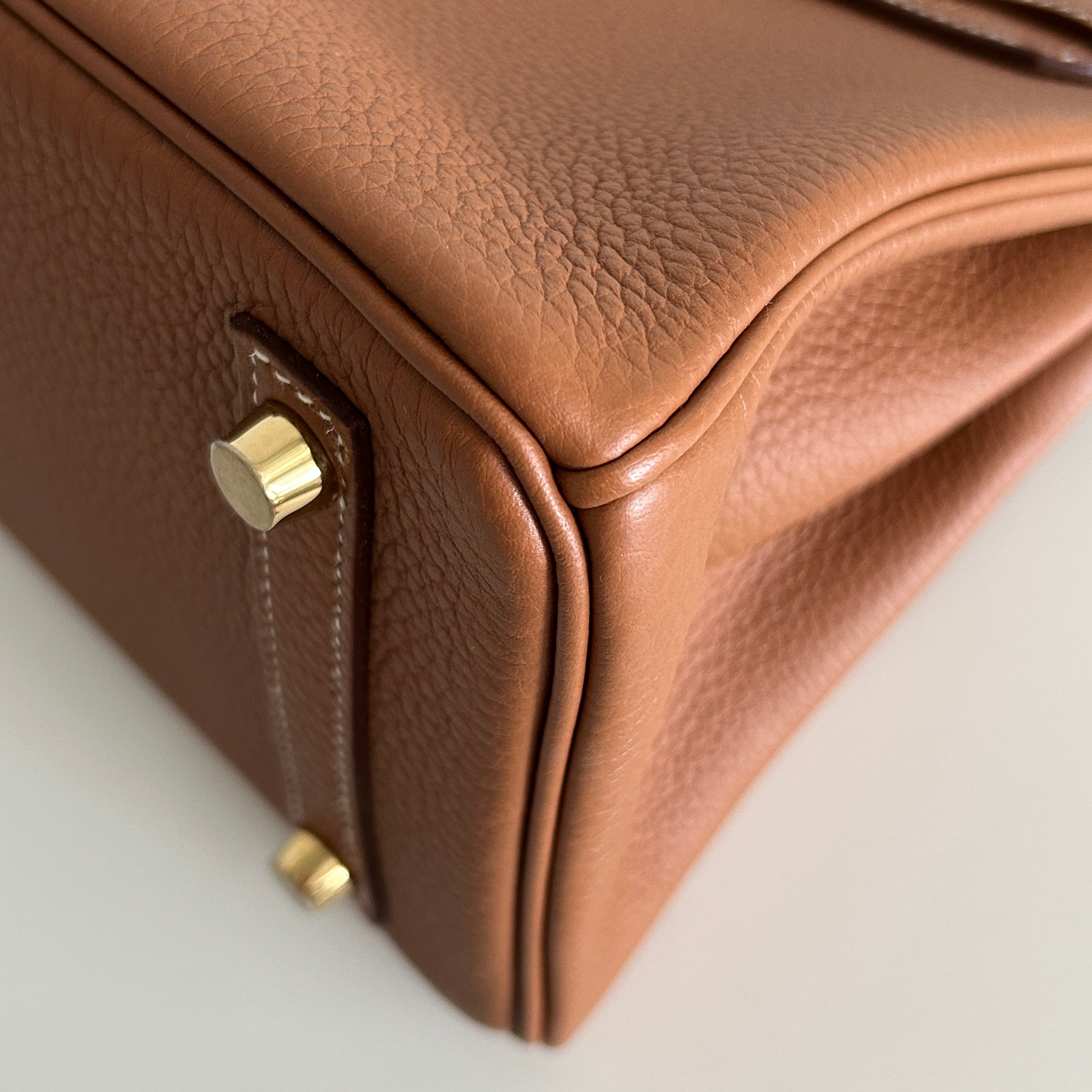 Gold Togo Leather Birkin 25 w/GHW - Haute Classics