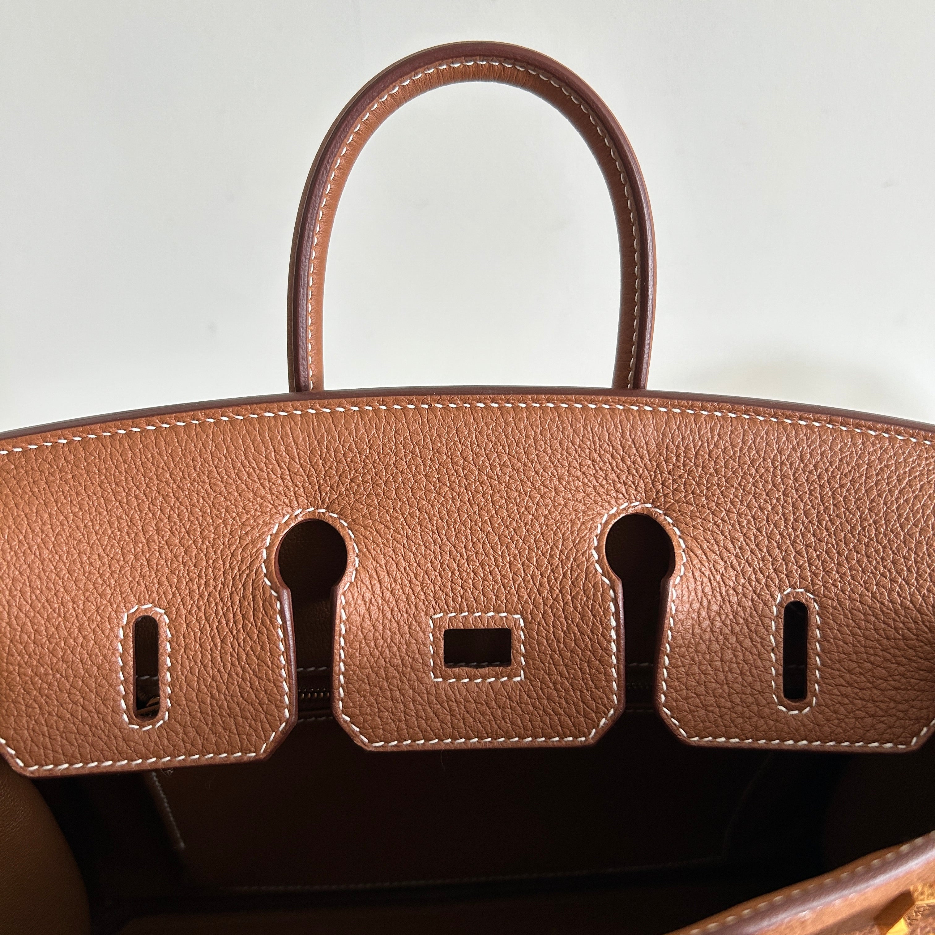 Gold Togo Leather Birkin 25 w/GHW - Haute Classics