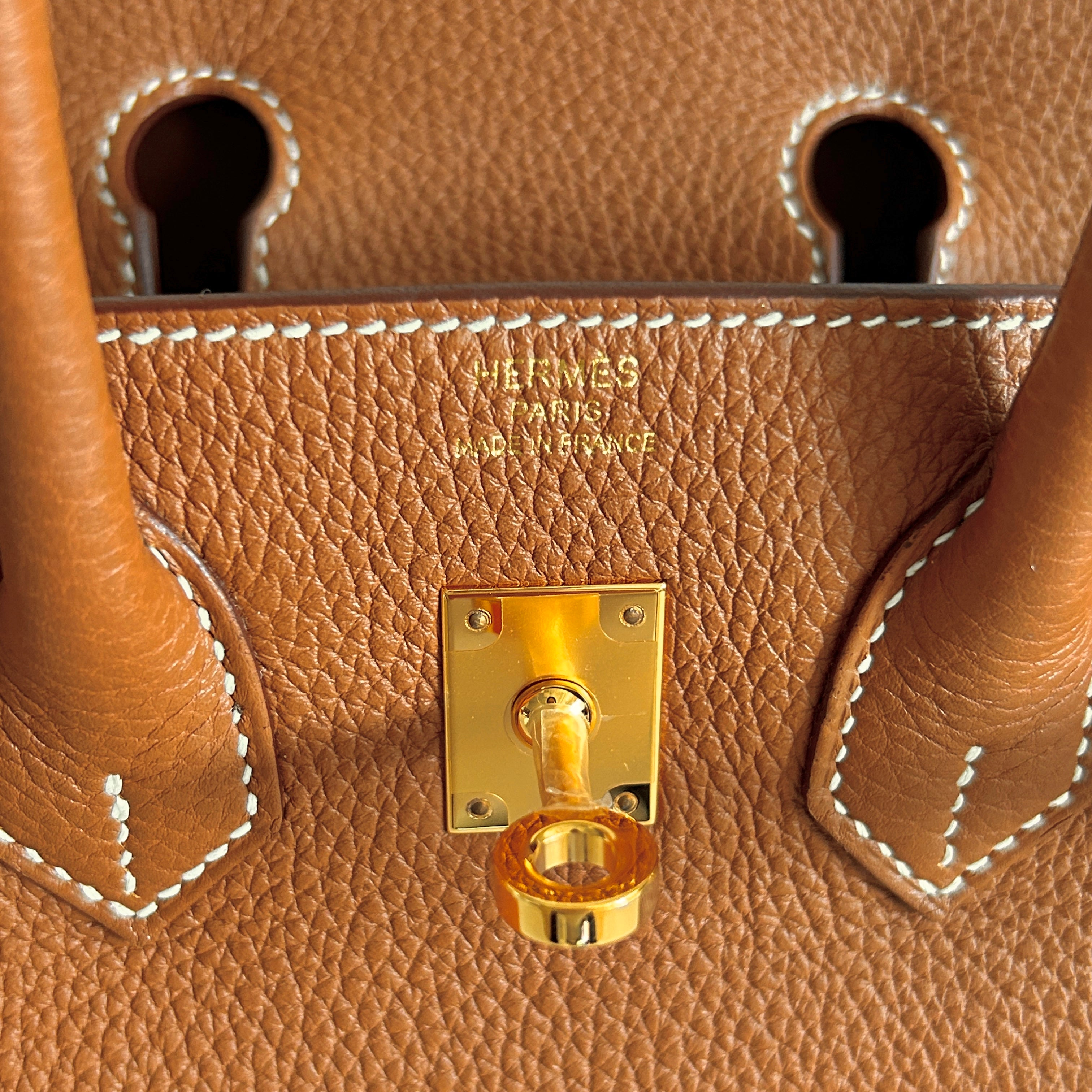 Gold Togo Leather Birkin 25 w/GHW - Haute Classics