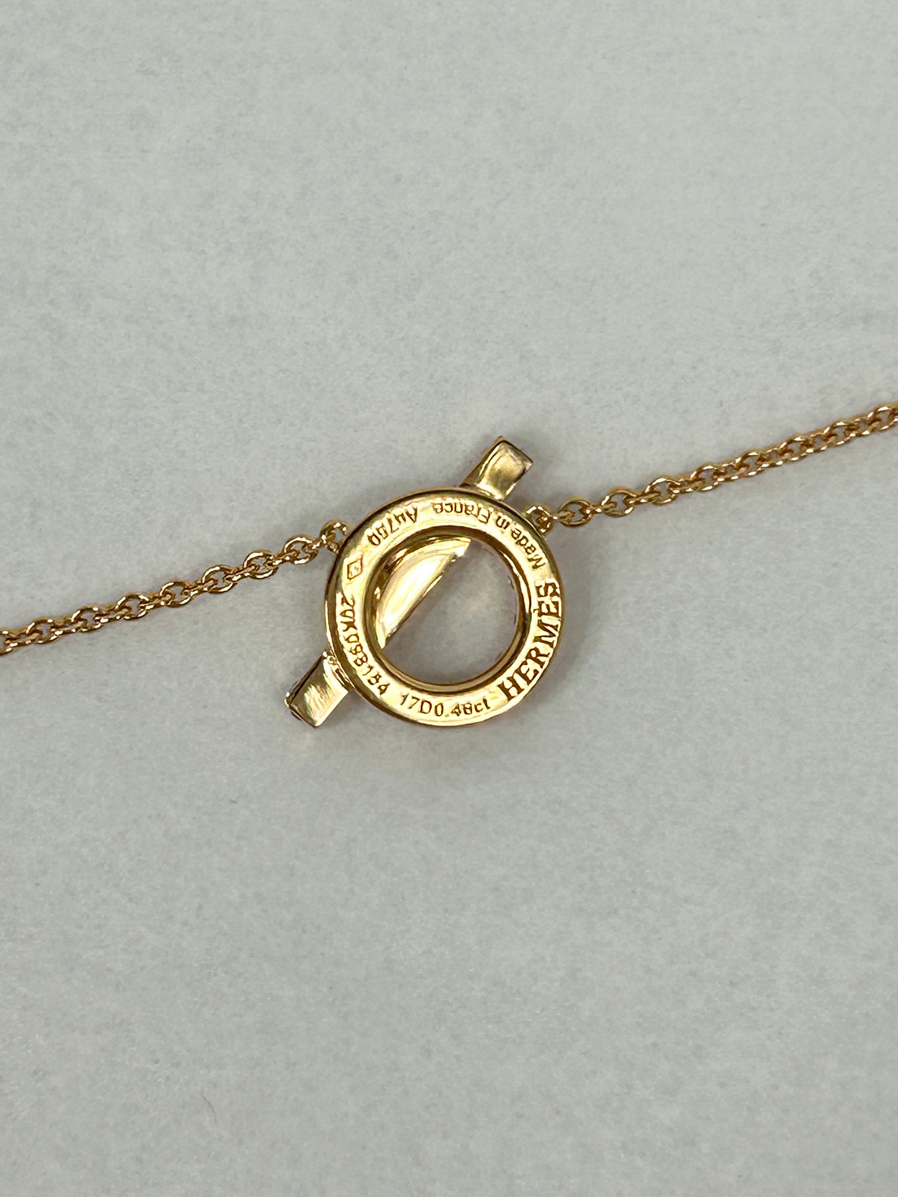 Finesse Diamond & Rose Gold Pendant Necklace