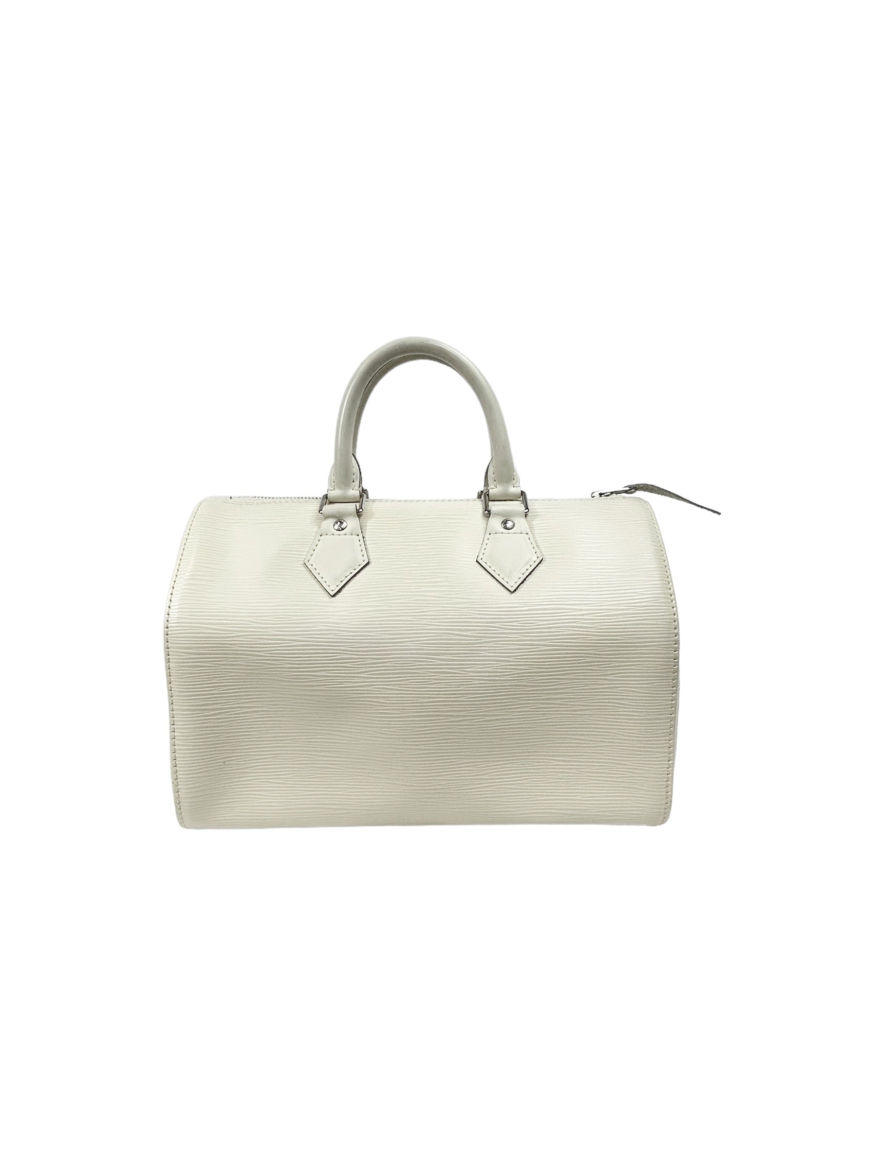 Ivory Epi Leather Speedy 30 w/SHW