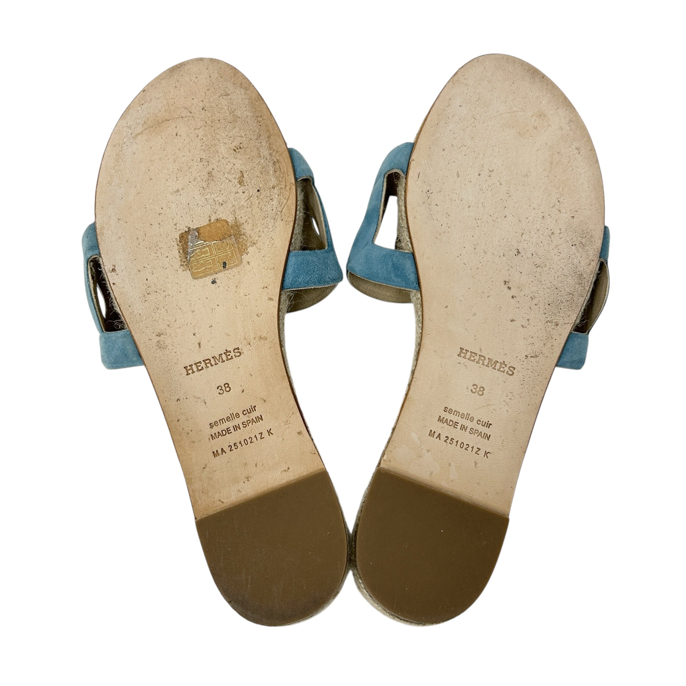 Blue Suede Famosa Espadrille - Haute Classics