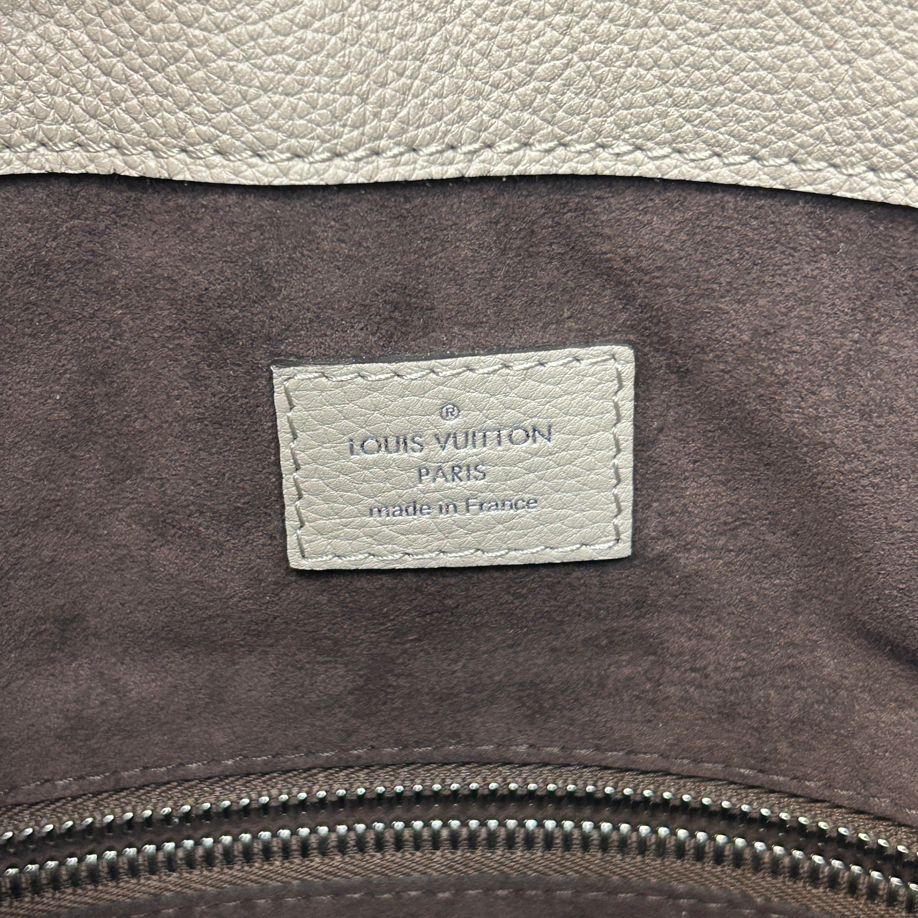 Galet Monogram Mahina Leather Babylone PM Bag w/SHW - Haute Classics