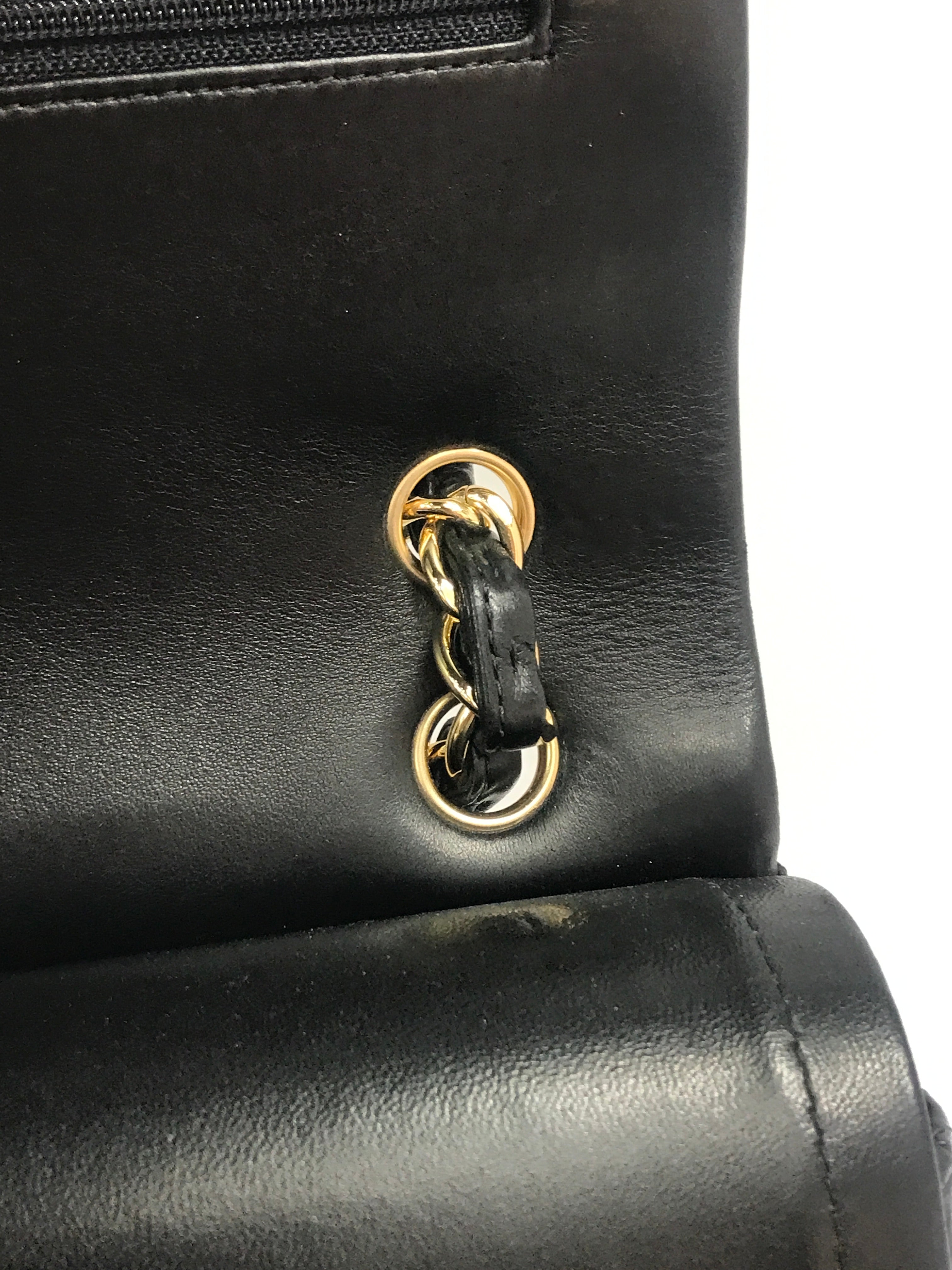 Black Quilted Lambskin Maxi w/GHW