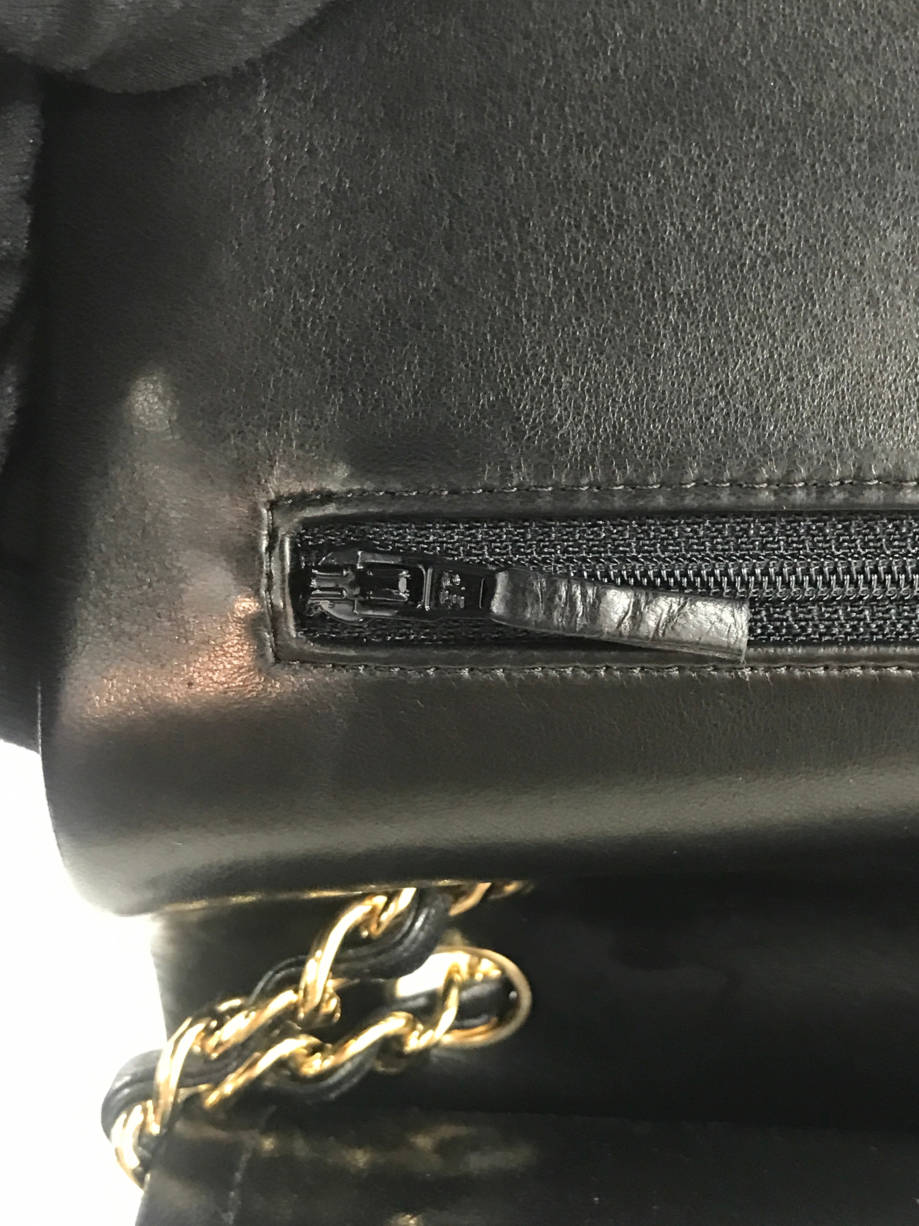 Black Quilted Lambskin Maxi w/GHW