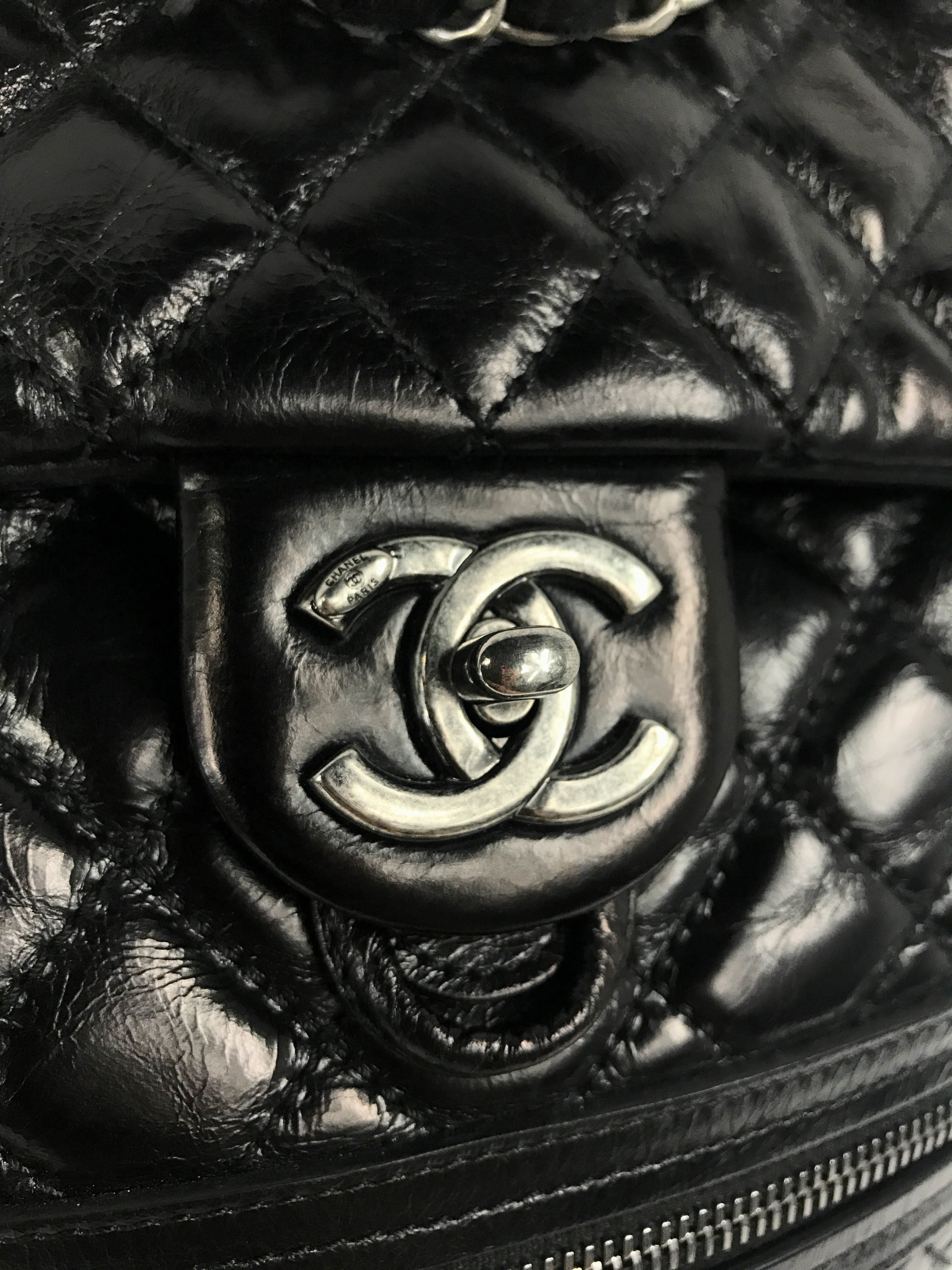 Glazed Quilted Calfskin Salzburg Mountain Backpack w/RHW