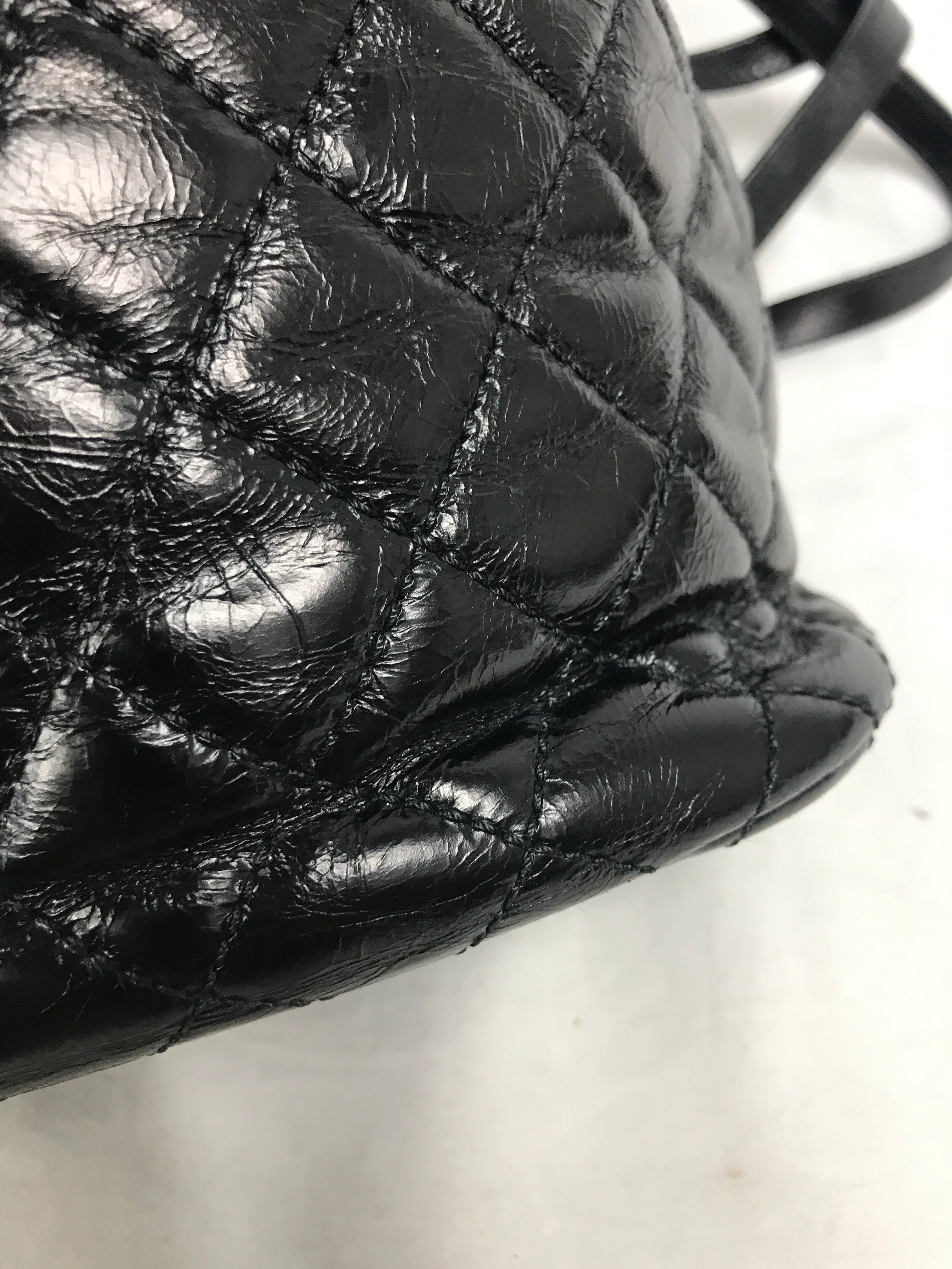 Glazed Quilted Calfskin Salzburg Mountain Backpack w/RHW