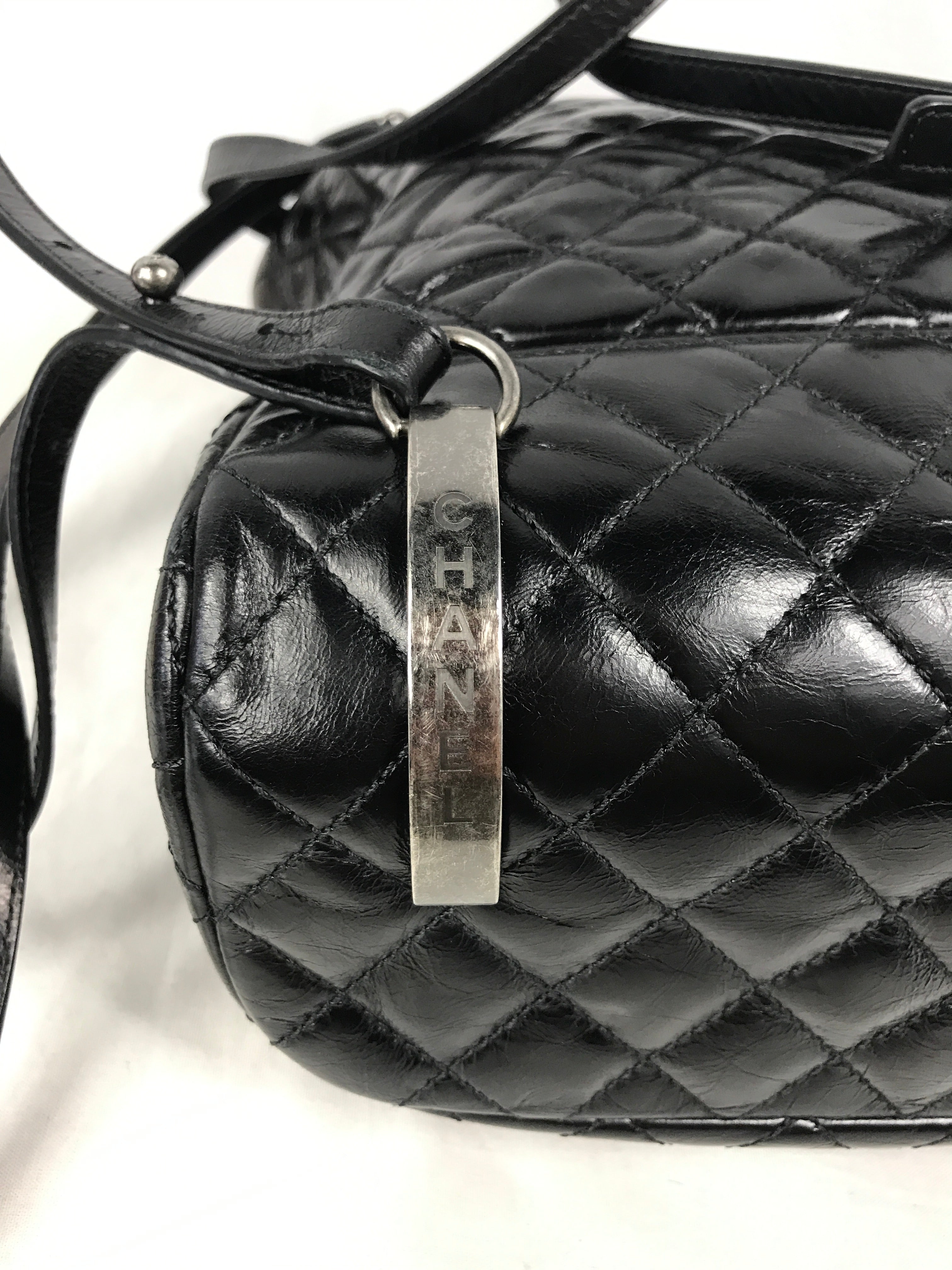 Glazed Quilted Calfskin Salzburg Mountain Backpack w/RHW