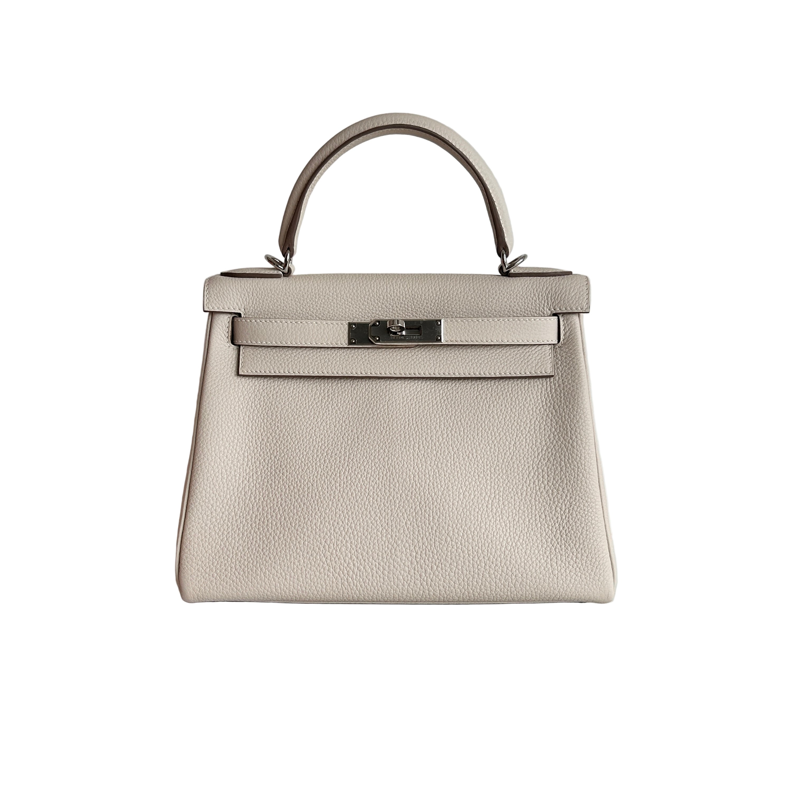 Gris Perle Togo Kelly 28 w/PHW